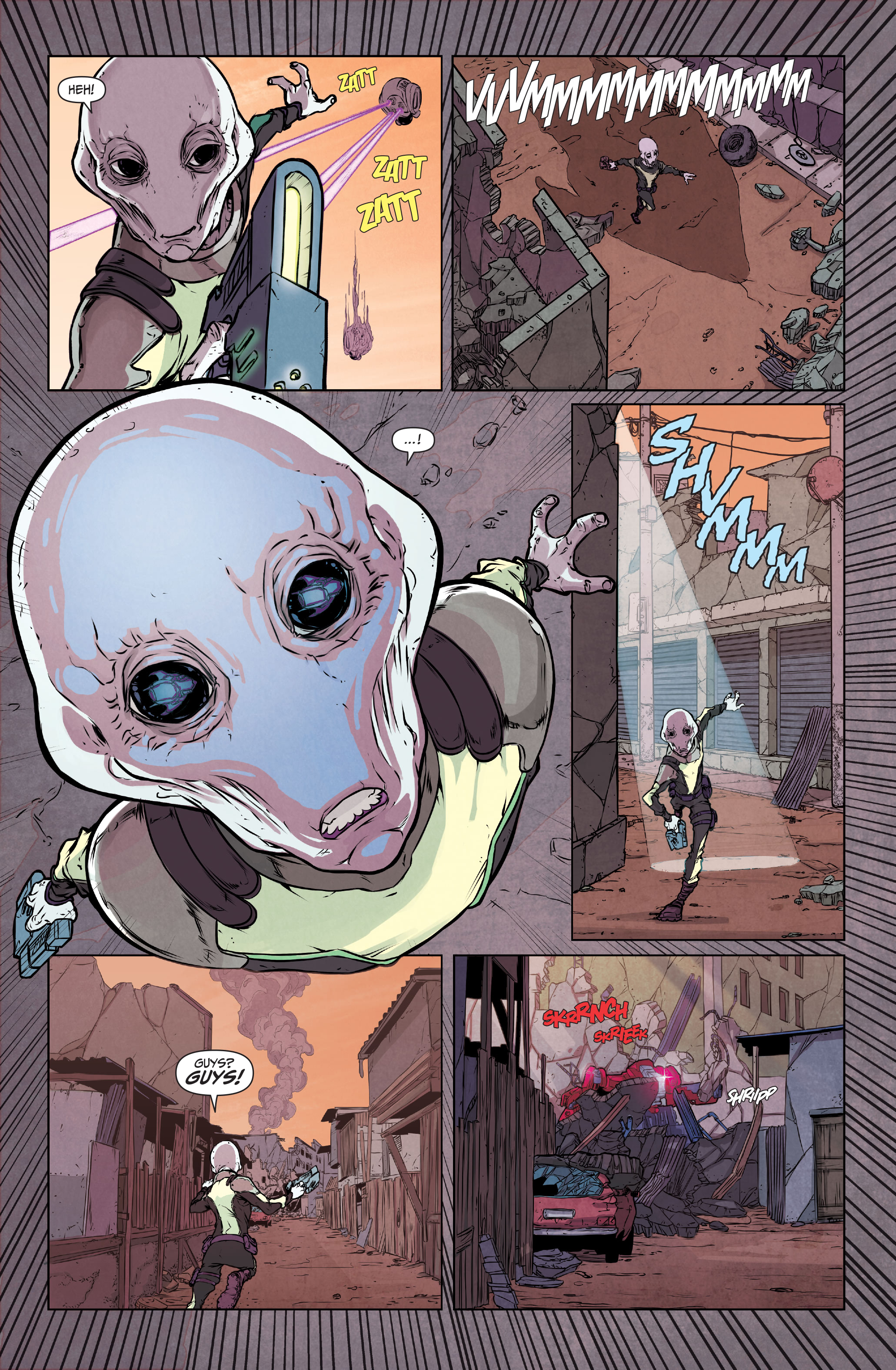 Read online Exilium comic -  Issue #1 - 4