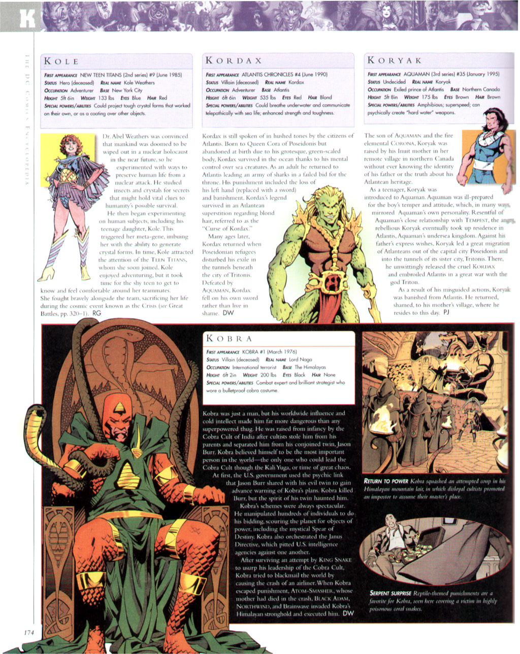 Read online The DC Comics Encyclopedia comic -  Issue # TPB 1 - 175