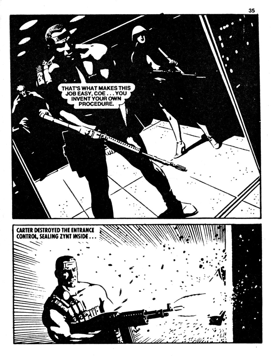 Read online Starblazer comic -  Issue #237 - 35