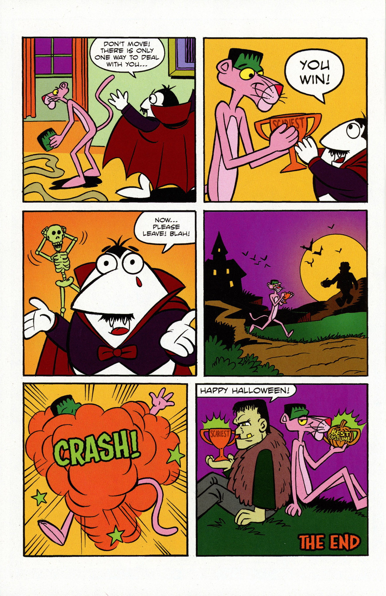 Read online Pink Panther: Trick or Pink comic -  Issue # Full - 11