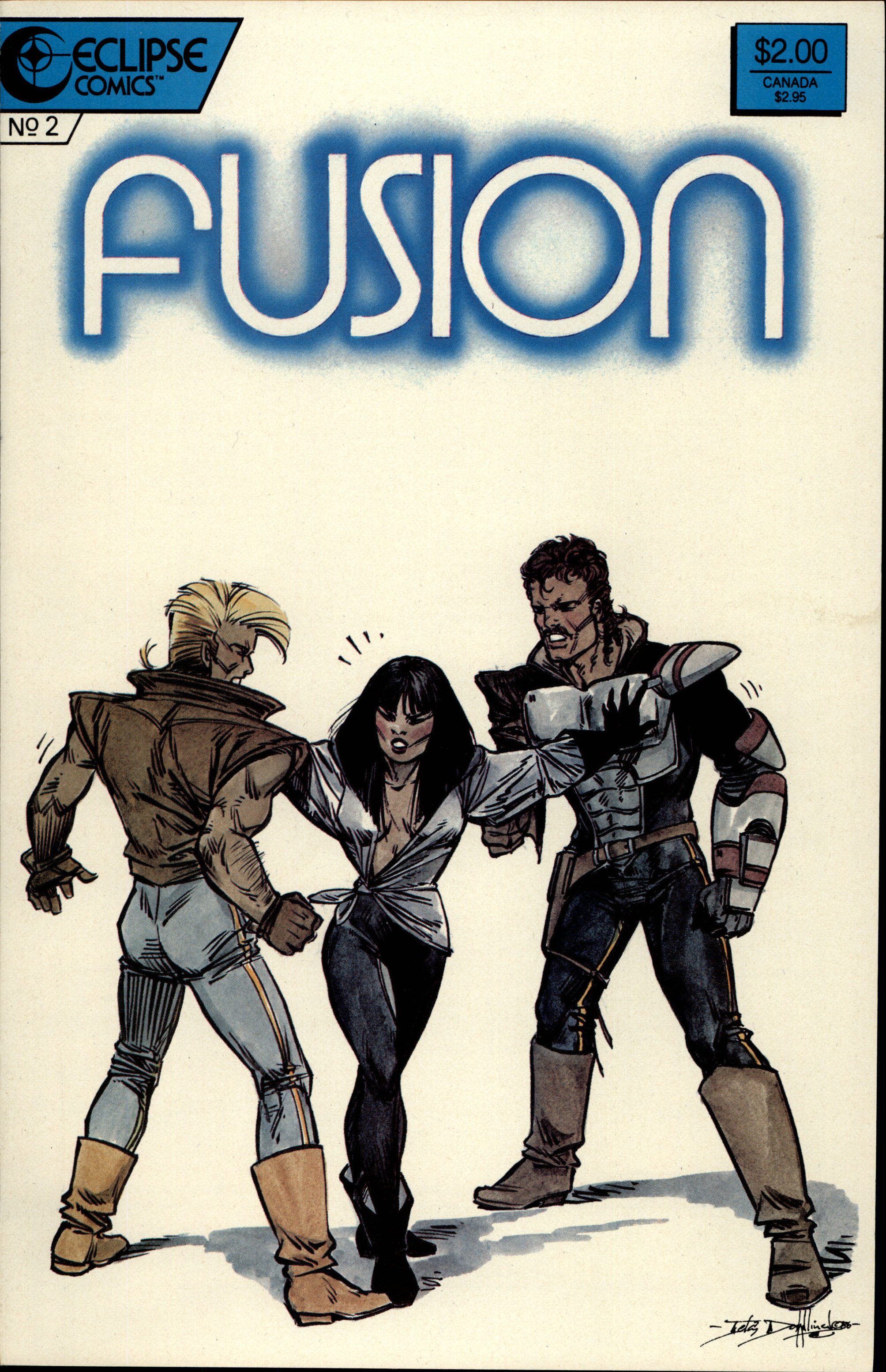 Read online Fusion (1987) comic -  Issue #2 - 1
