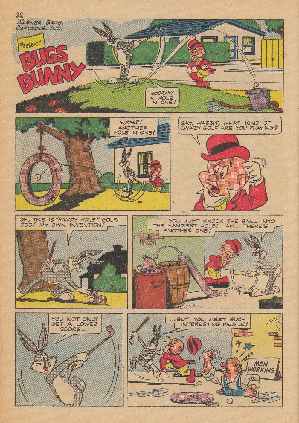 Read online Bugs Bunny's Christmas Funnies comic -  Issue # TPB 5 - 34