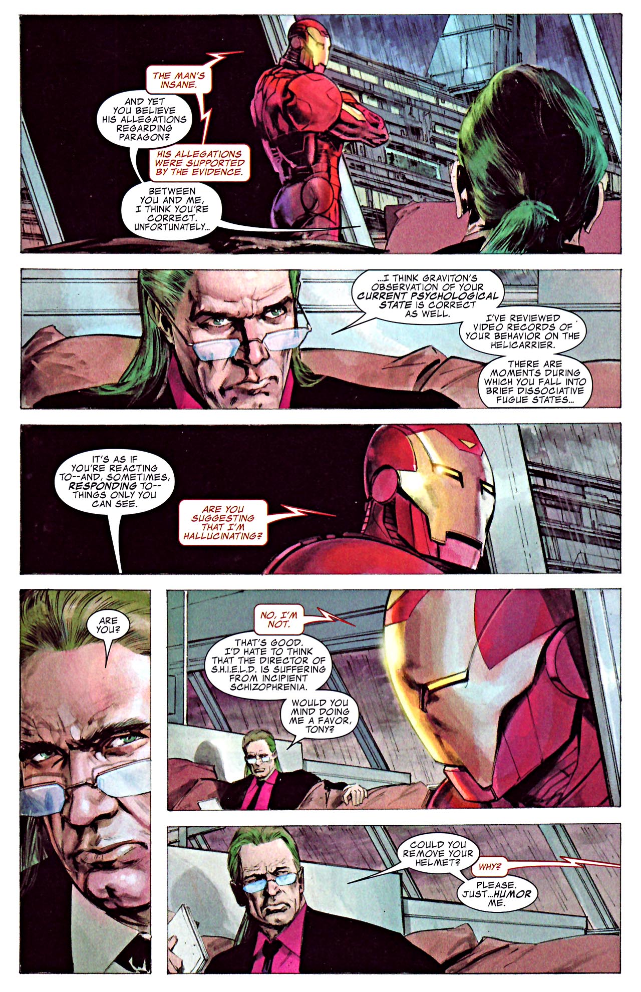 The Invincible Iron Man (2007) 23 Page 19
