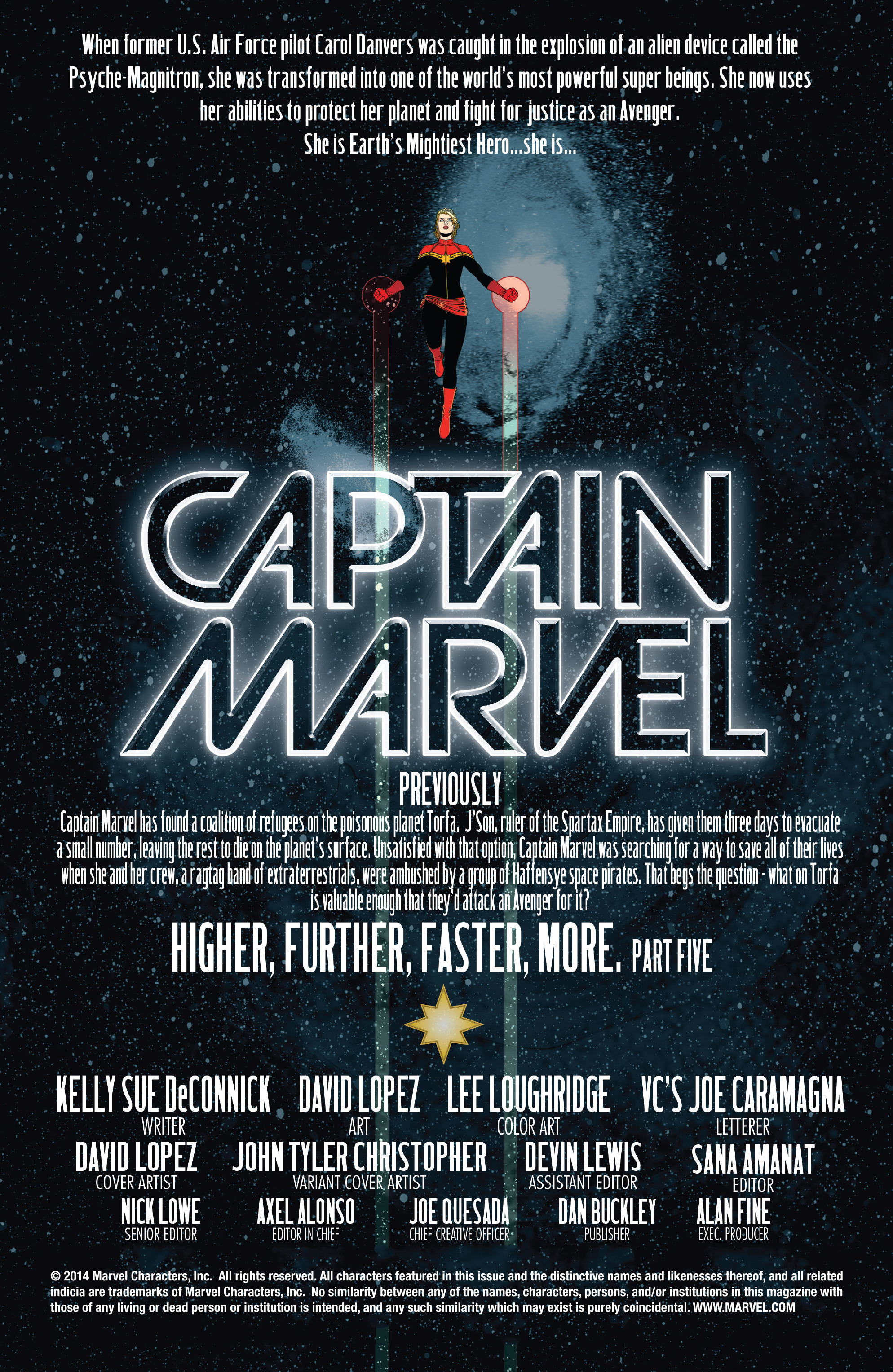 Read online Captain Marvel (2014) comic -  Issue #5 - 2