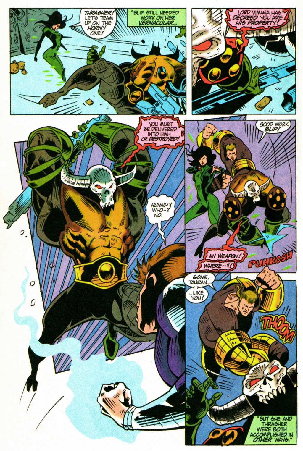 Read online Xenobrood comic -  Issue #3 - 4