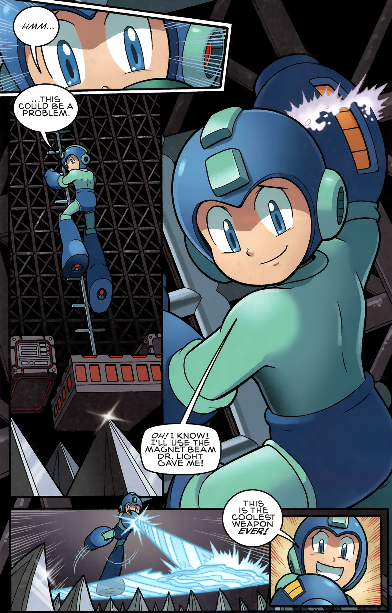Read online Mega Man comic -  Issue #4 - 10