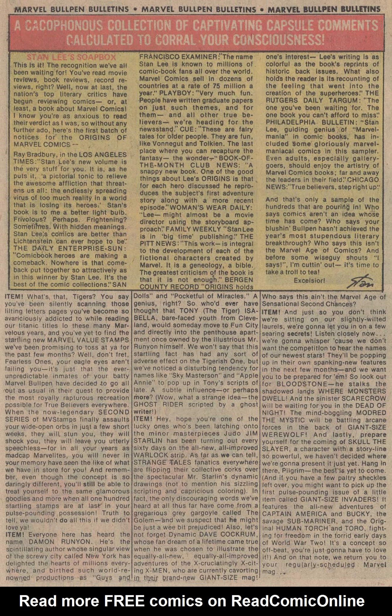 Read online Marvel Double Feature comic -  Issue #10 - 30