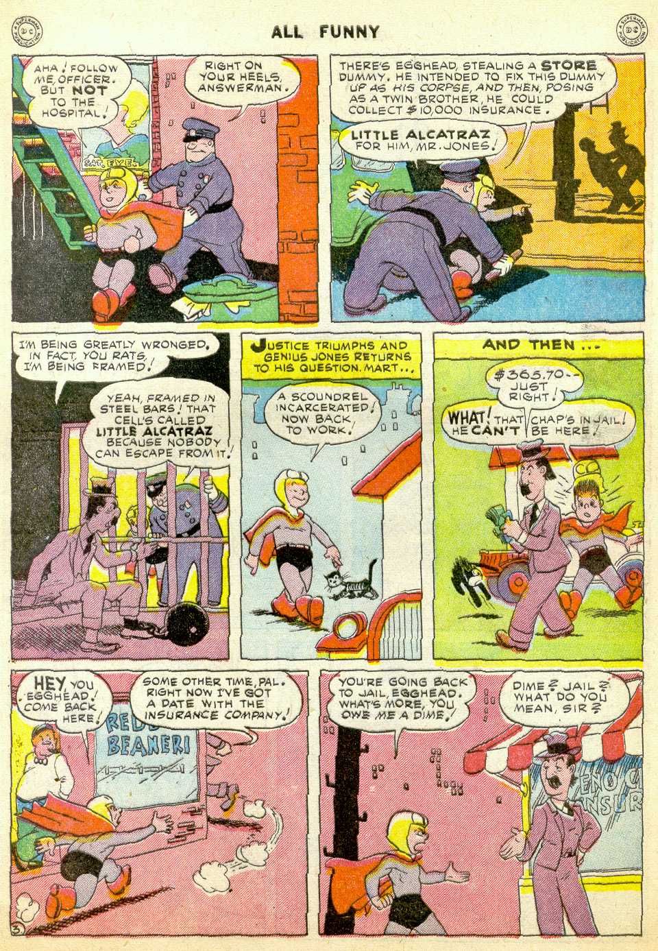 Read online All Funny Comics comic -  Issue #7 - 5