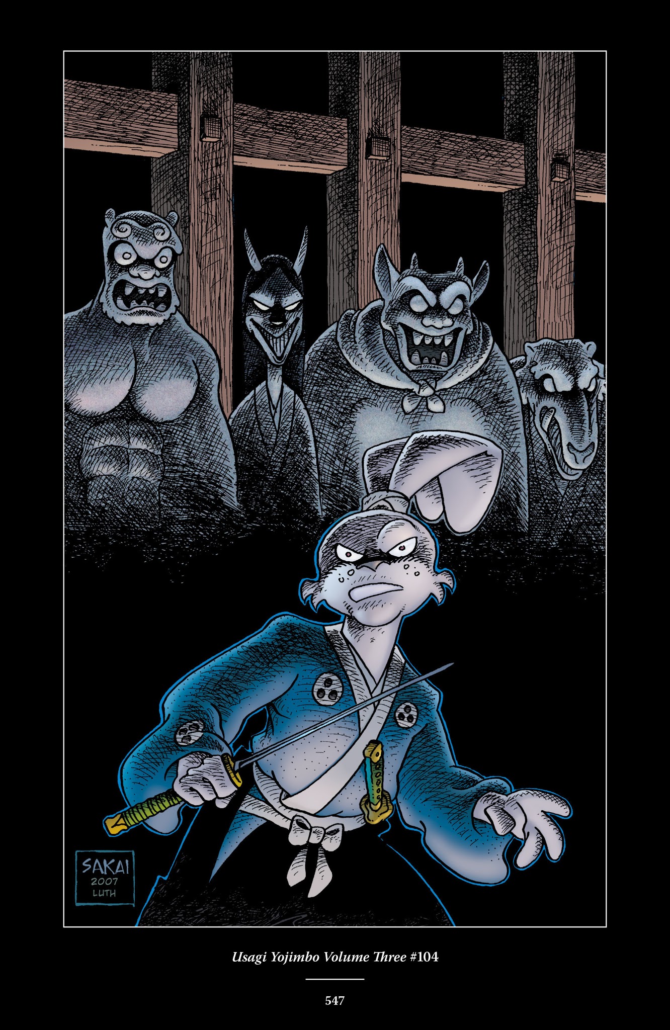 Read online The Usagi Yojimbo Saga comic -  Issue # TPB 6 - 542