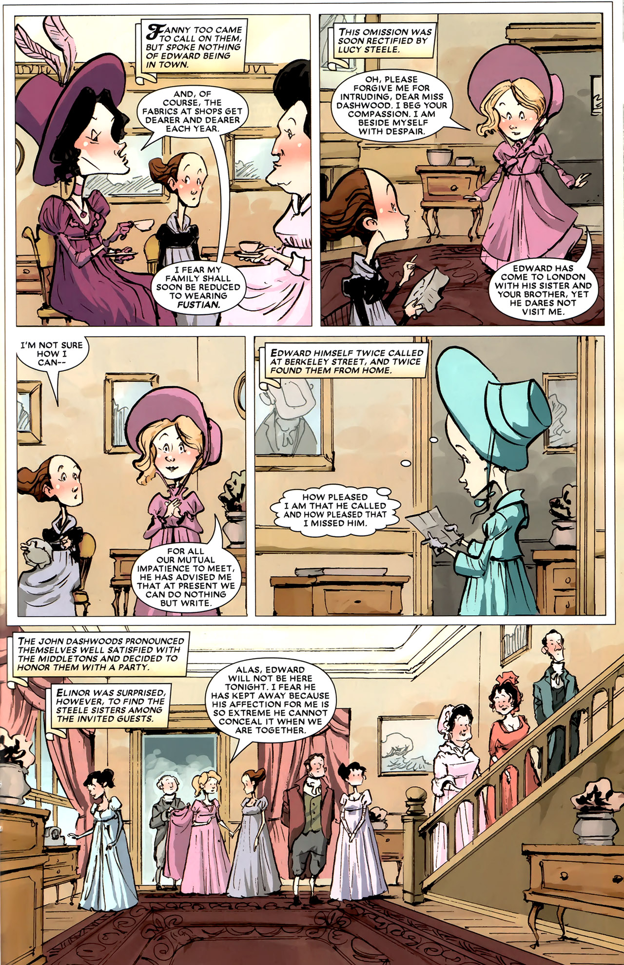 Read online Sense & Sensibility comic -  Issue #4 - 17