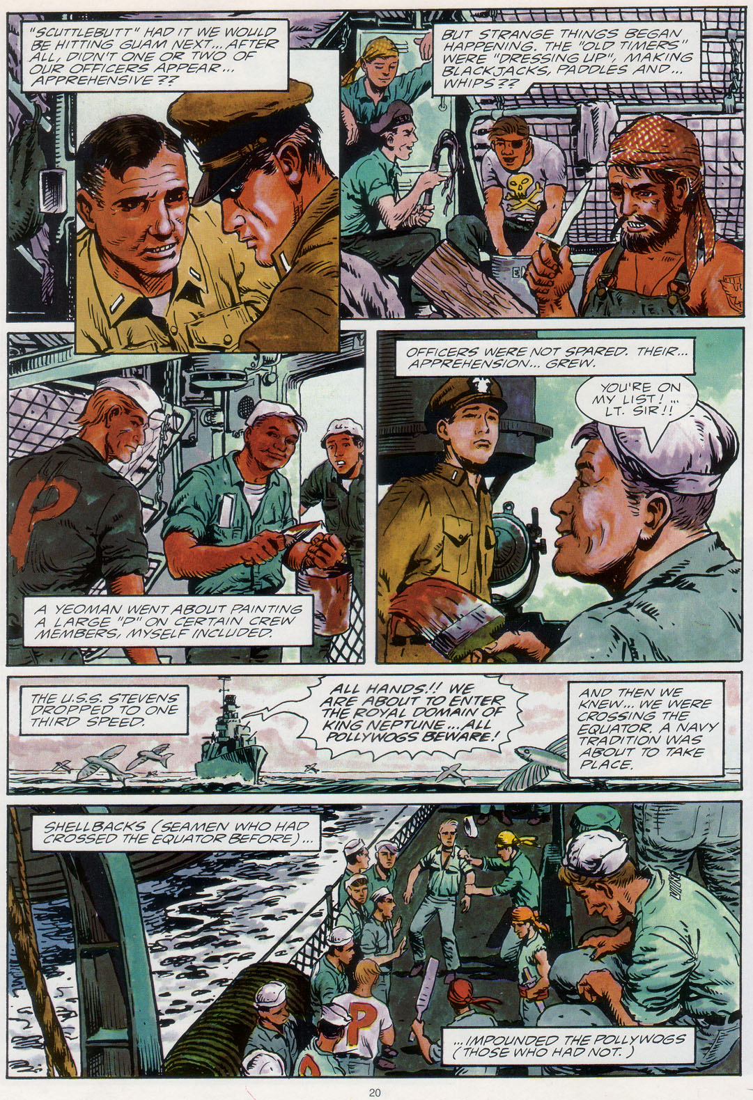 Read online Marvel Graphic Novel comic -  Issue #30 - A Sailor's Story - 26