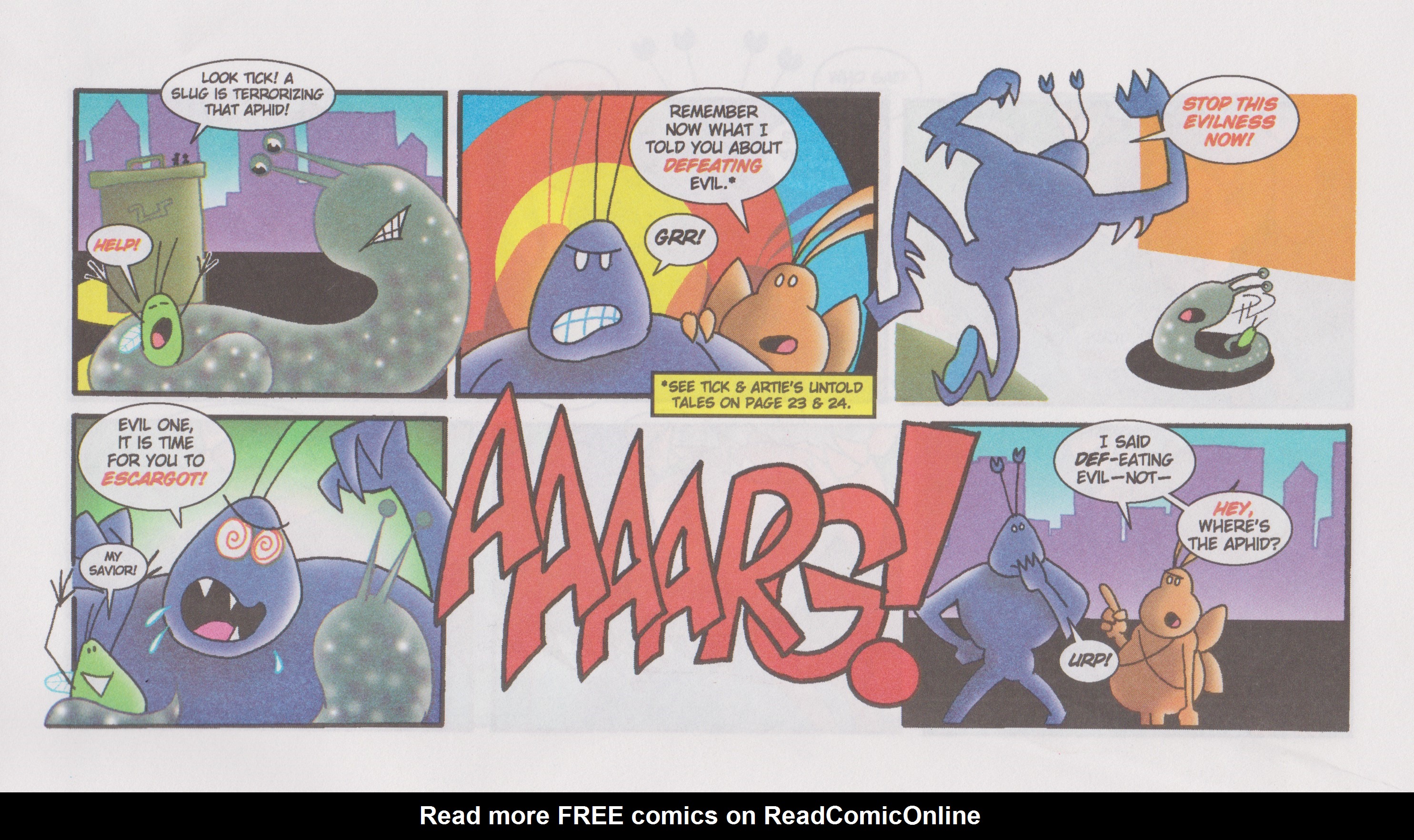 Read online Tick & Artie comic -  Issue #1 - 10