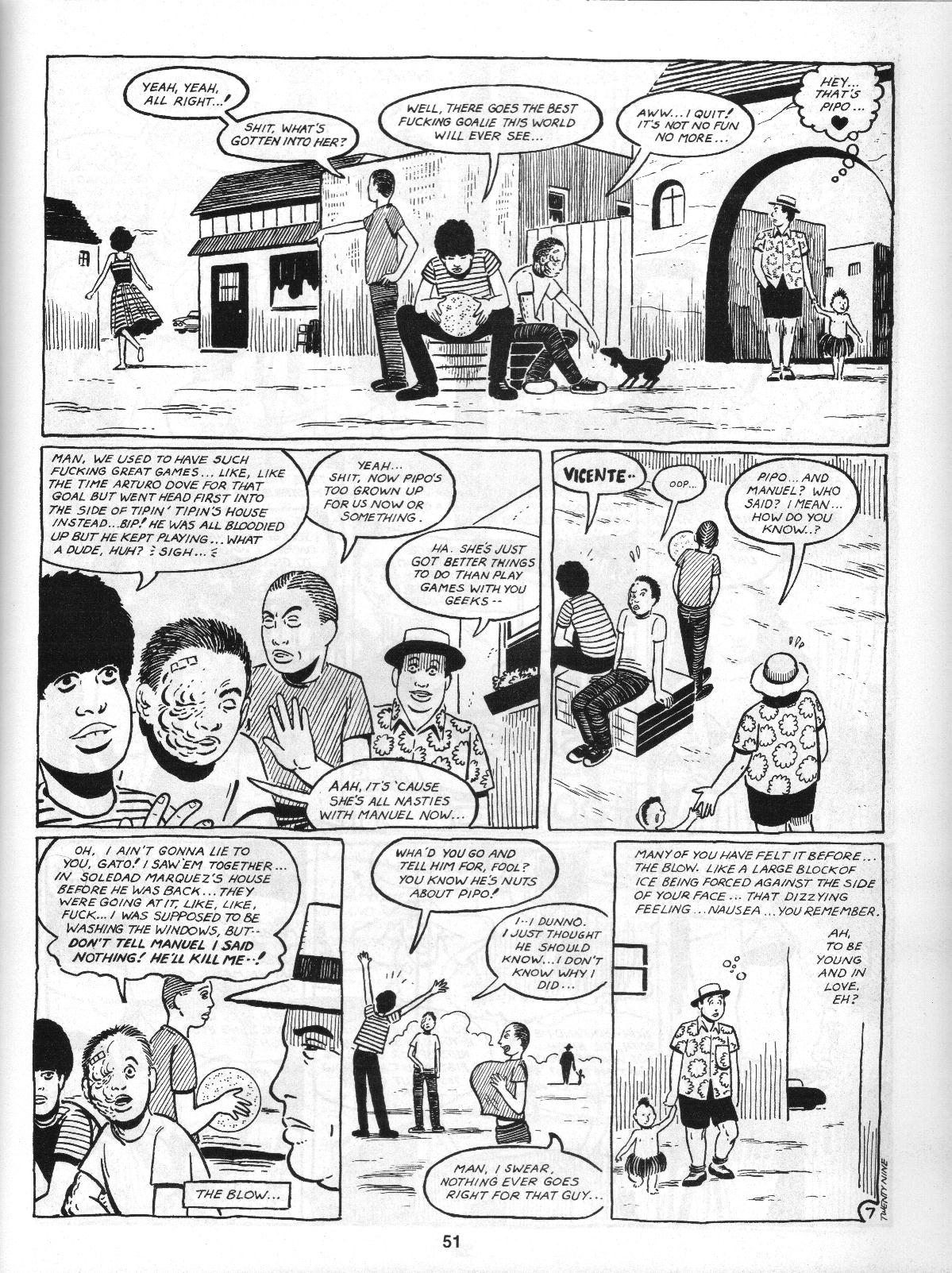 Read online Love and Rockets (1982) comic -  Issue #4 - 53