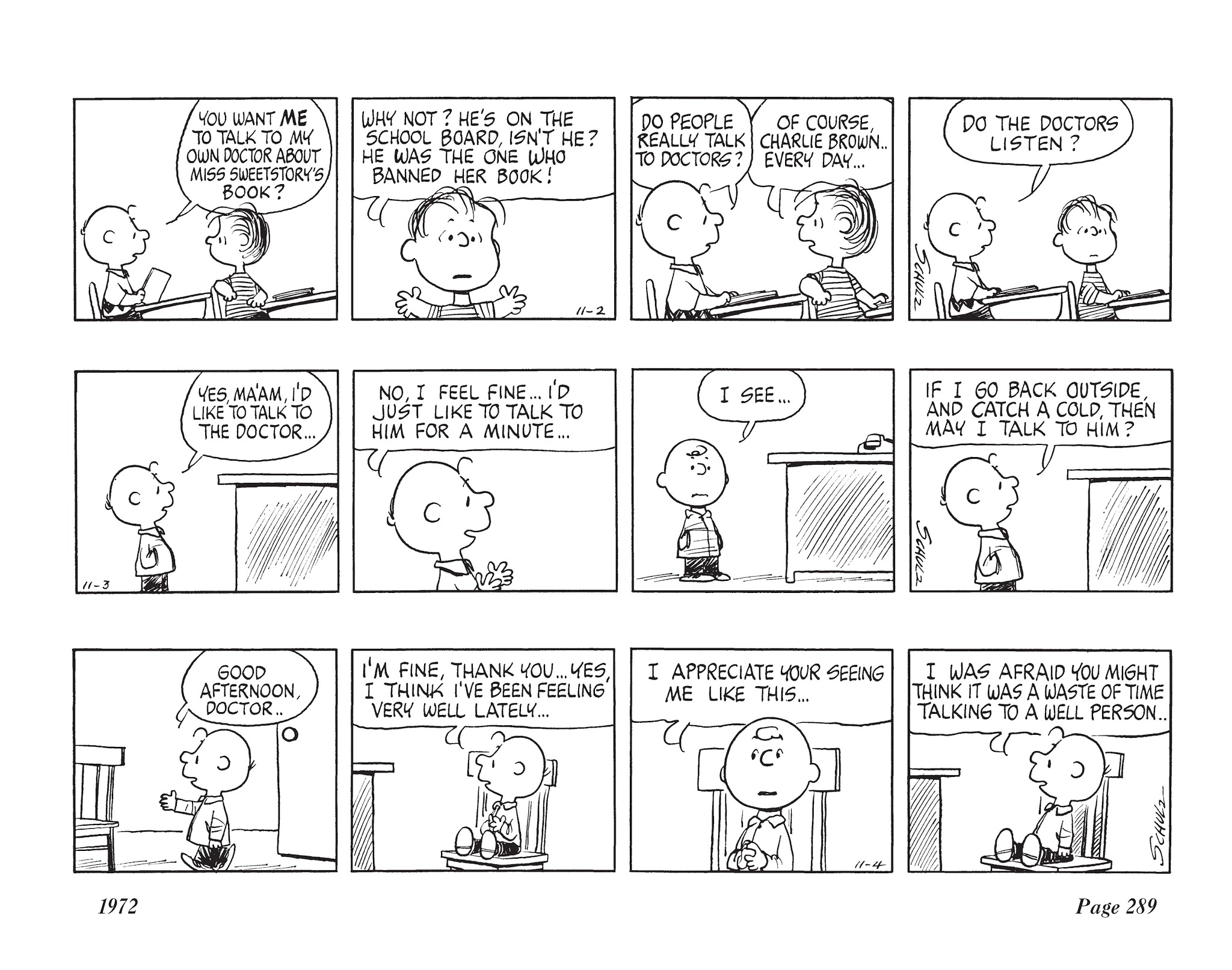Read online The Complete Peanuts comic -  Issue # TPB 11 - 304