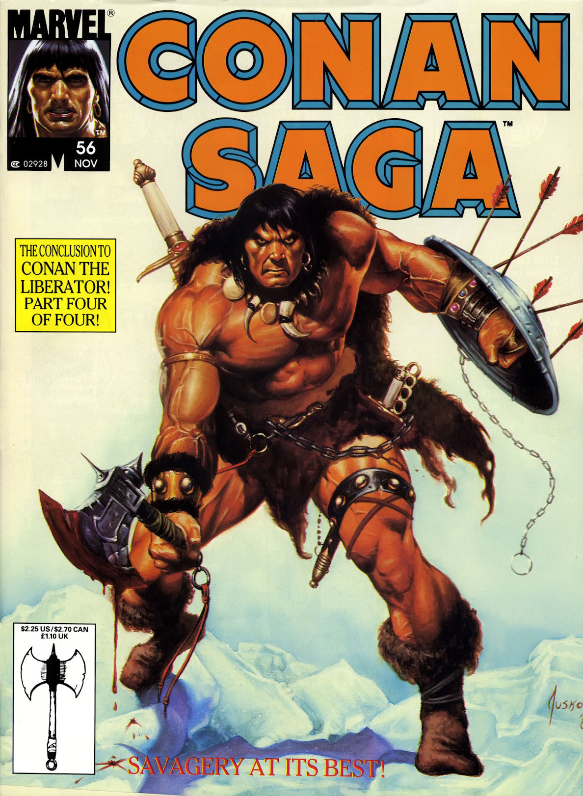 Read online Conan Saga comic -  Issue #56 - 1