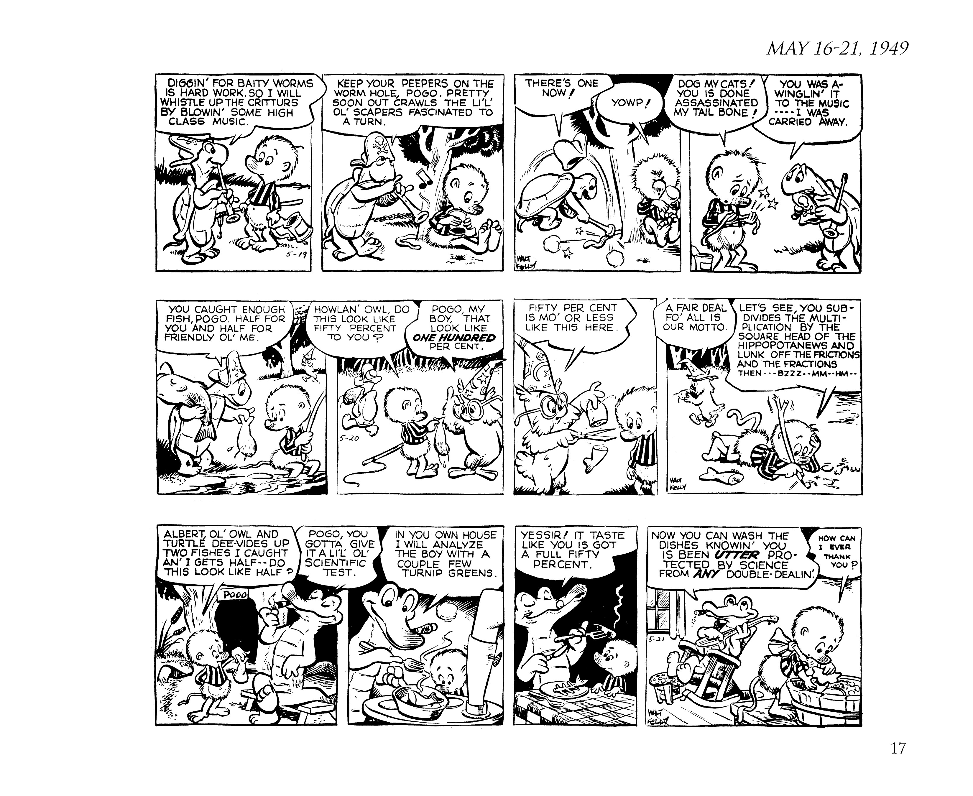 Read online Pogo by Walt Kelly: The Complete Syndicated Comic Strips comic -  Issue # TPB 1 (Part 1) - 35