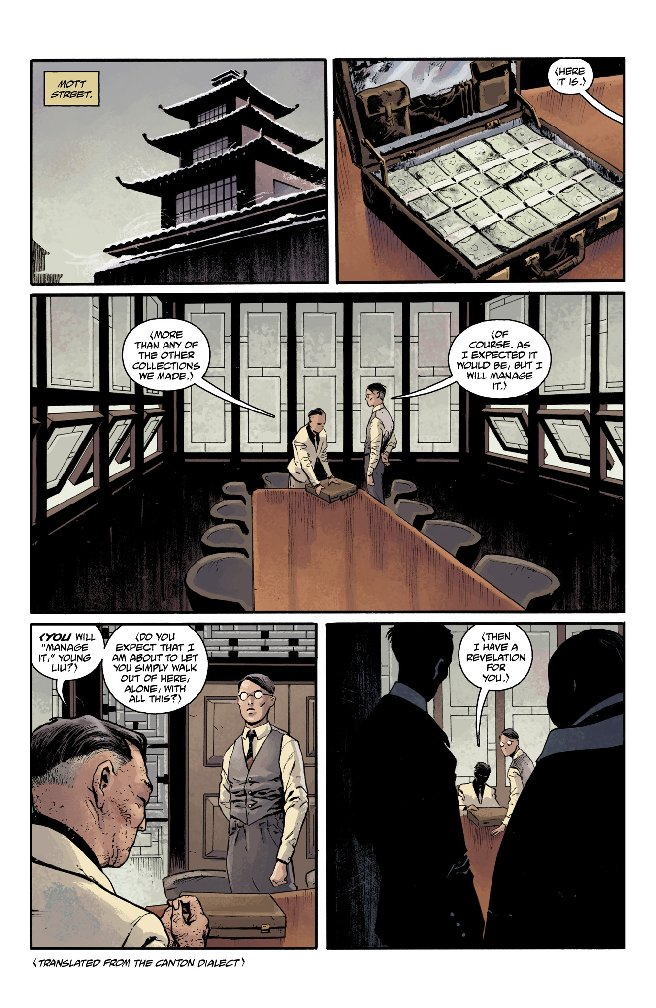 Read online Lobster Johnson: A Scent of Lotus comic -  Issue #2 - 9
