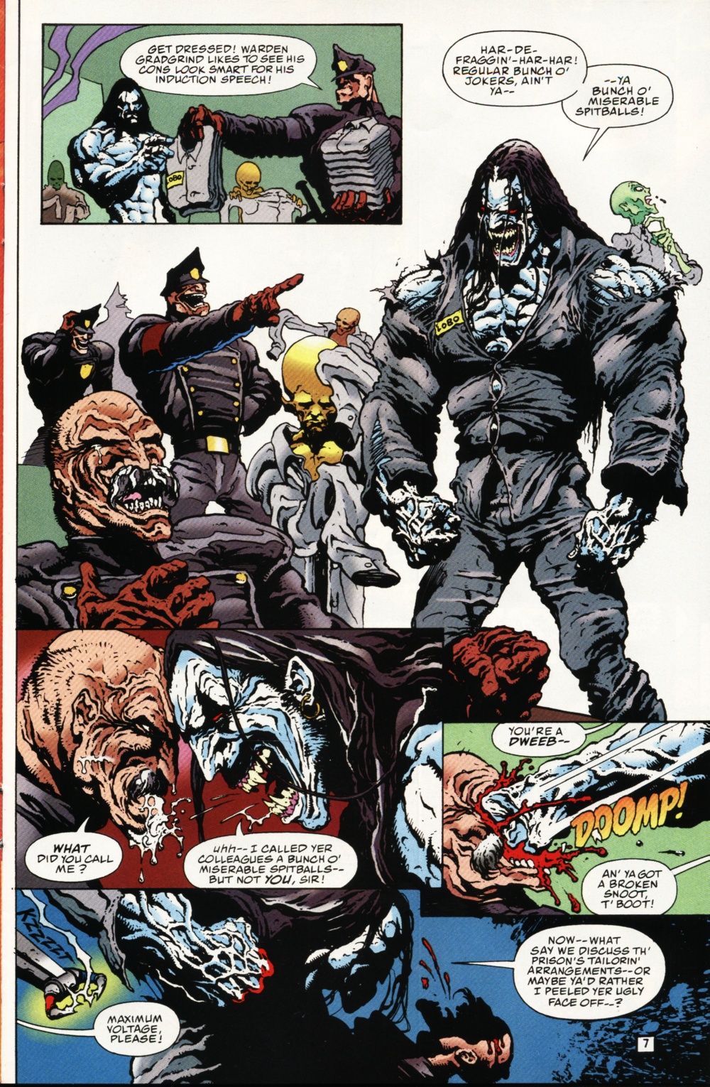 Read online Lobo: Chained comic -  Issue # Full - 8