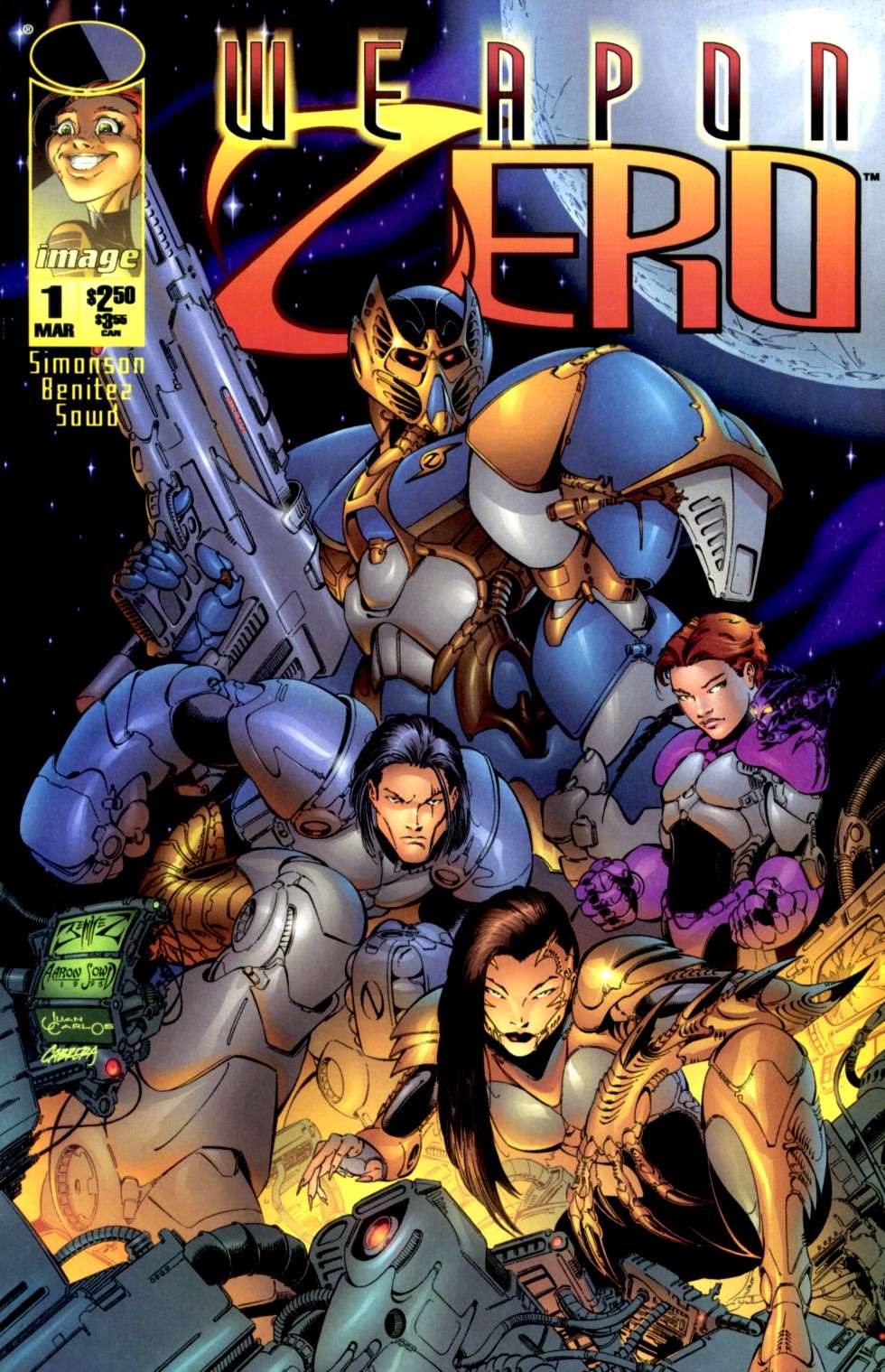 Read online Weapon Zero comic -  Issue #1 - 1