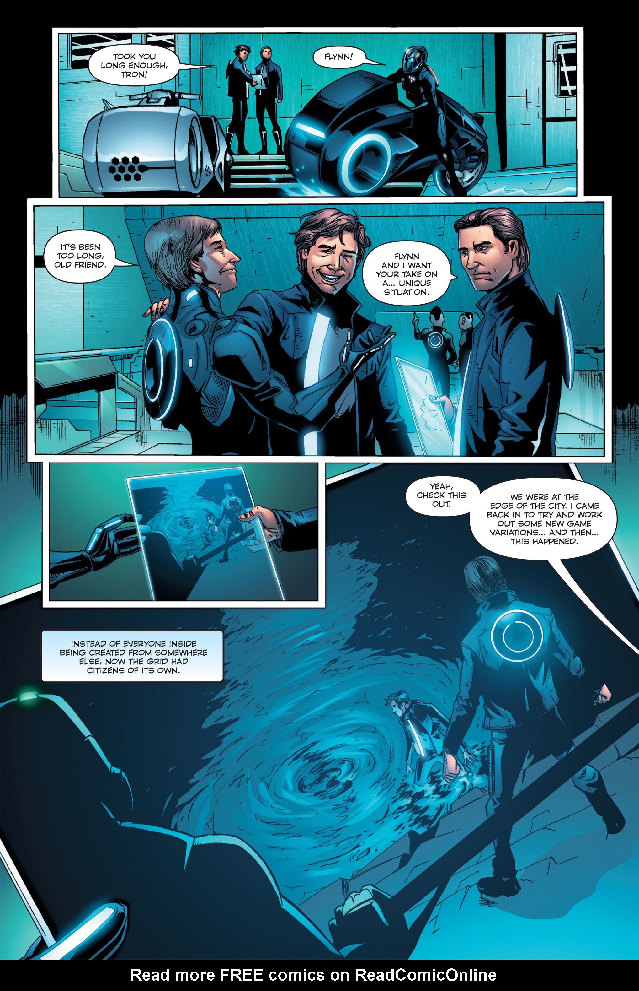 Read online TRON: Betrayal comic -  Issue # TPB - 33