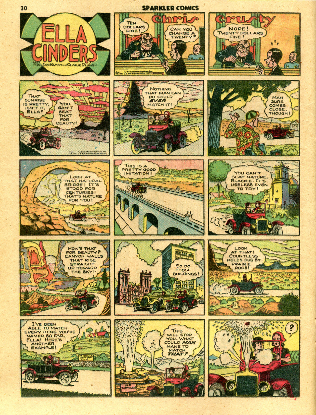 Read online Sparkler Comics comic -  Issue #24 - 32