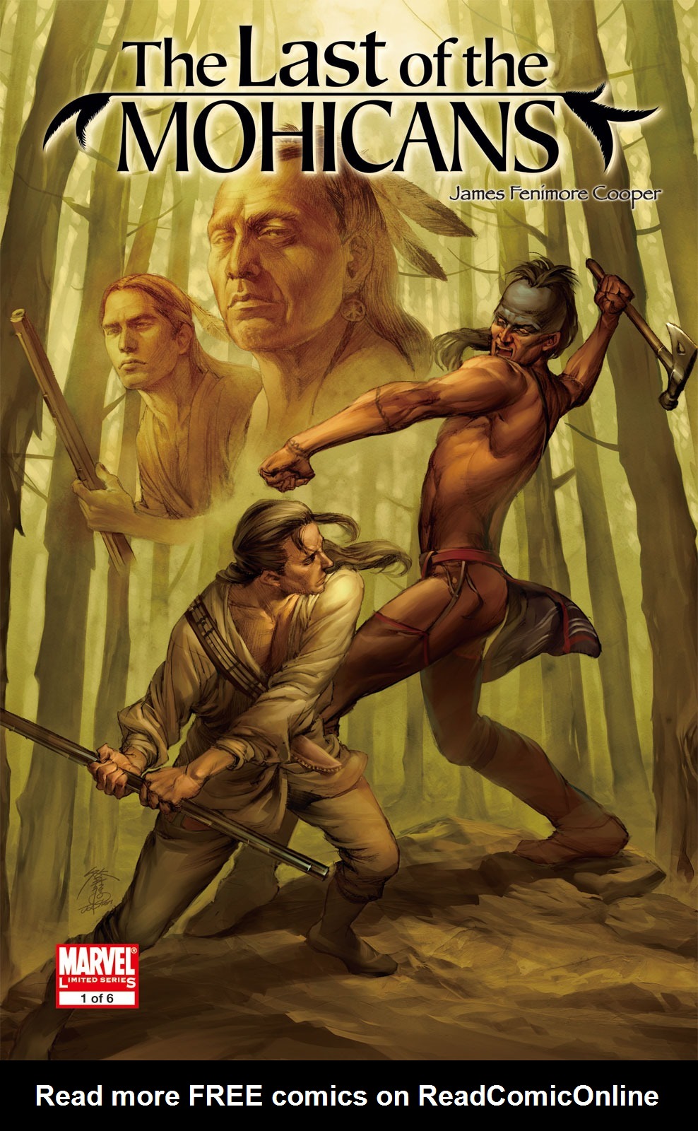 Read online The Last of the Mohicans comic -  Issue #1 - 1
