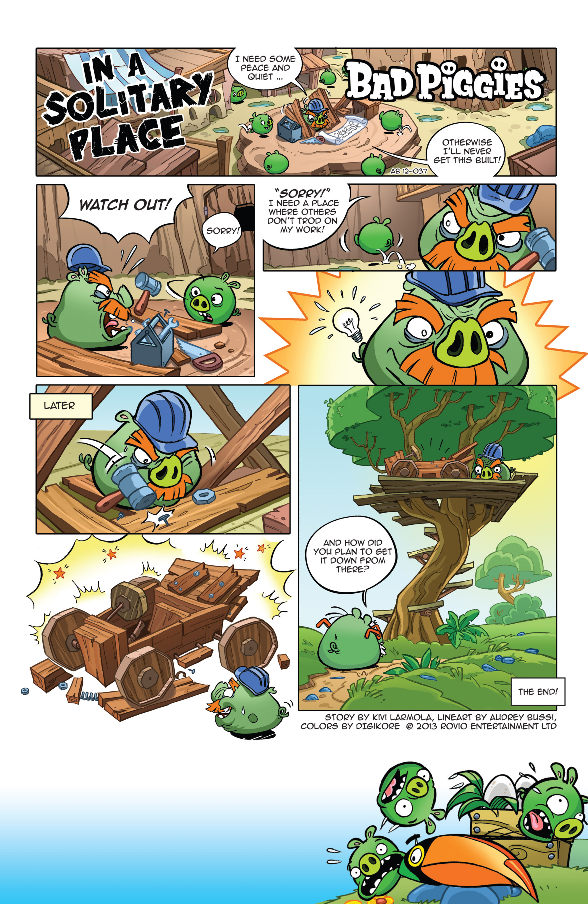 Read online Angry Birds Comics (2014) comic -  Issue #7 - 21