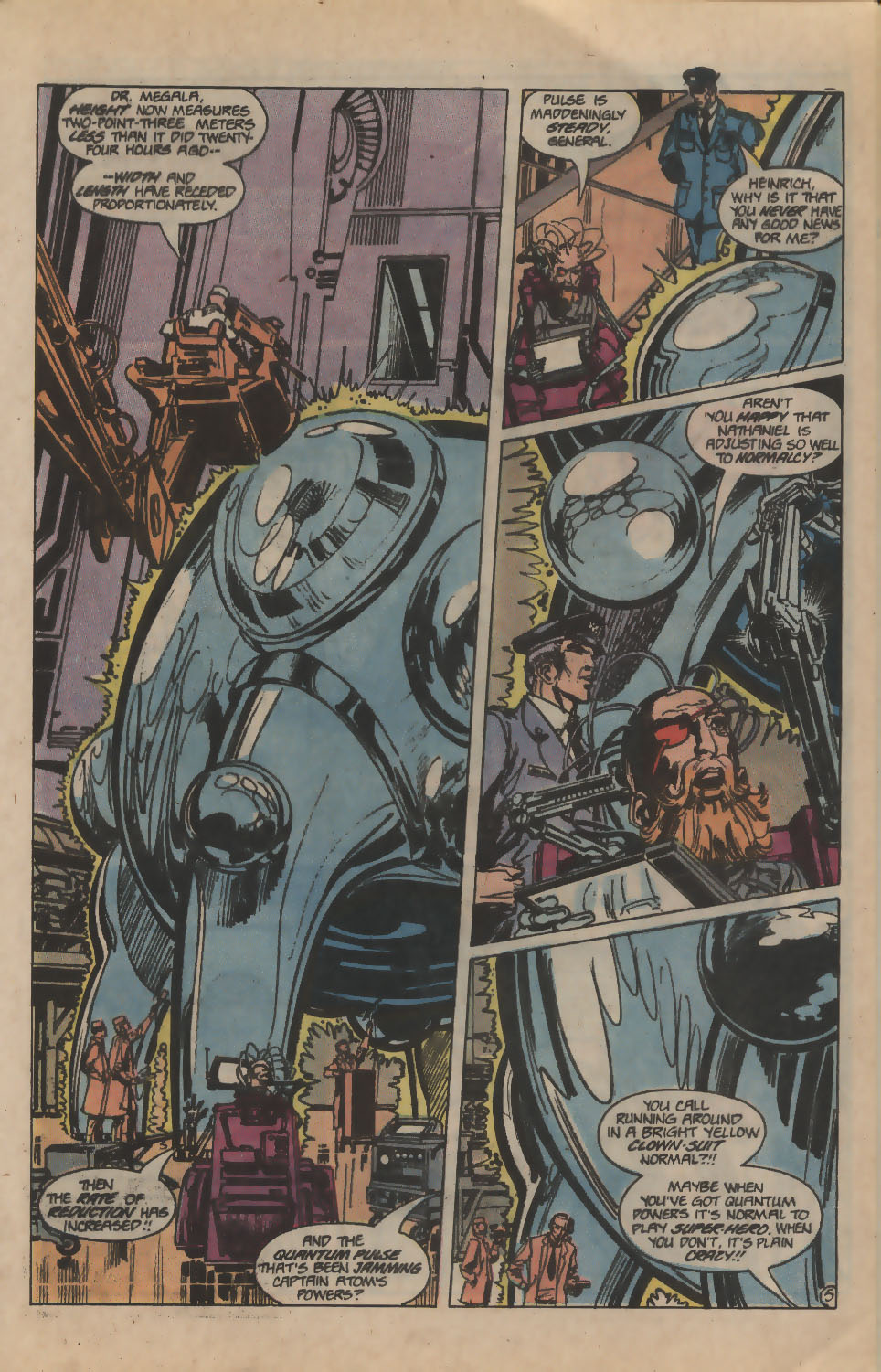 Read online Captain Atom (1987) comic -  Issue #34 - 6
