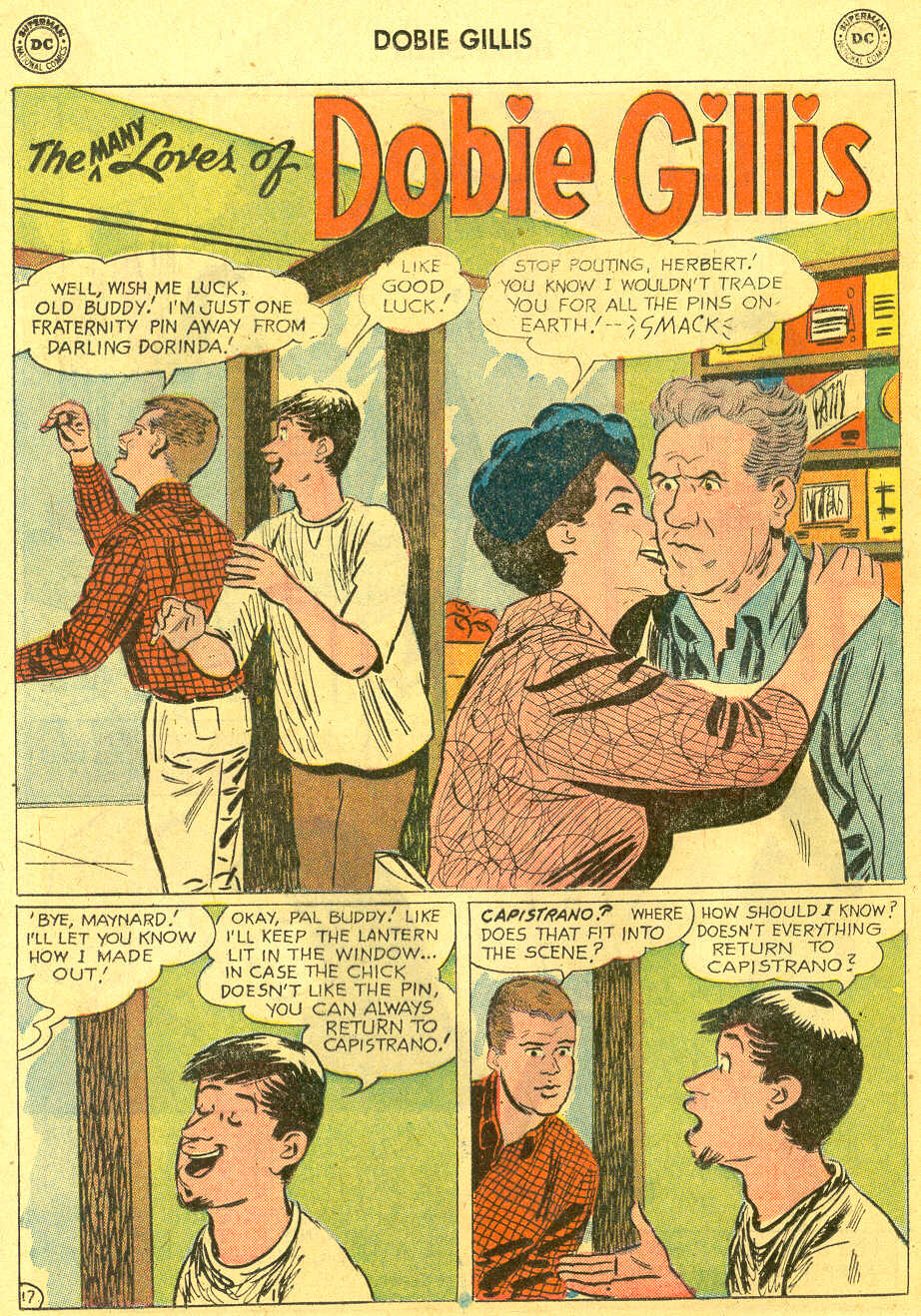 Read online Many Loves of Dobie Gillis comic -  Issue #13 - 24