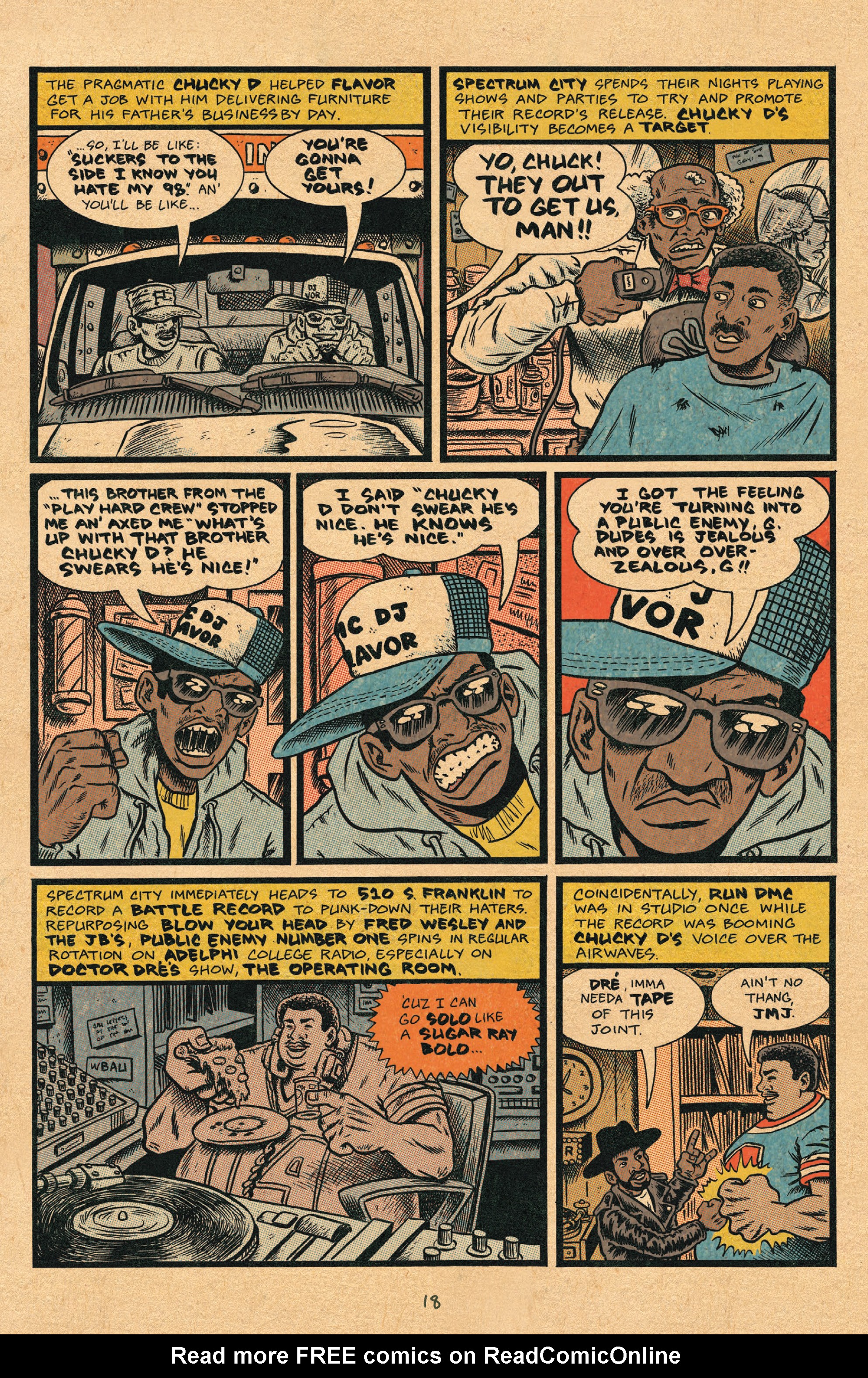 Read online Hip Hop Family Tree (2015) comic -  Issue #10 - 19