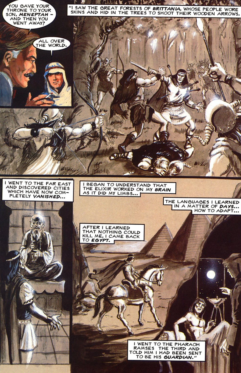 Read online Anne Rice's The Mummy or Ramses the Damned comic -  Issue #8 - 10