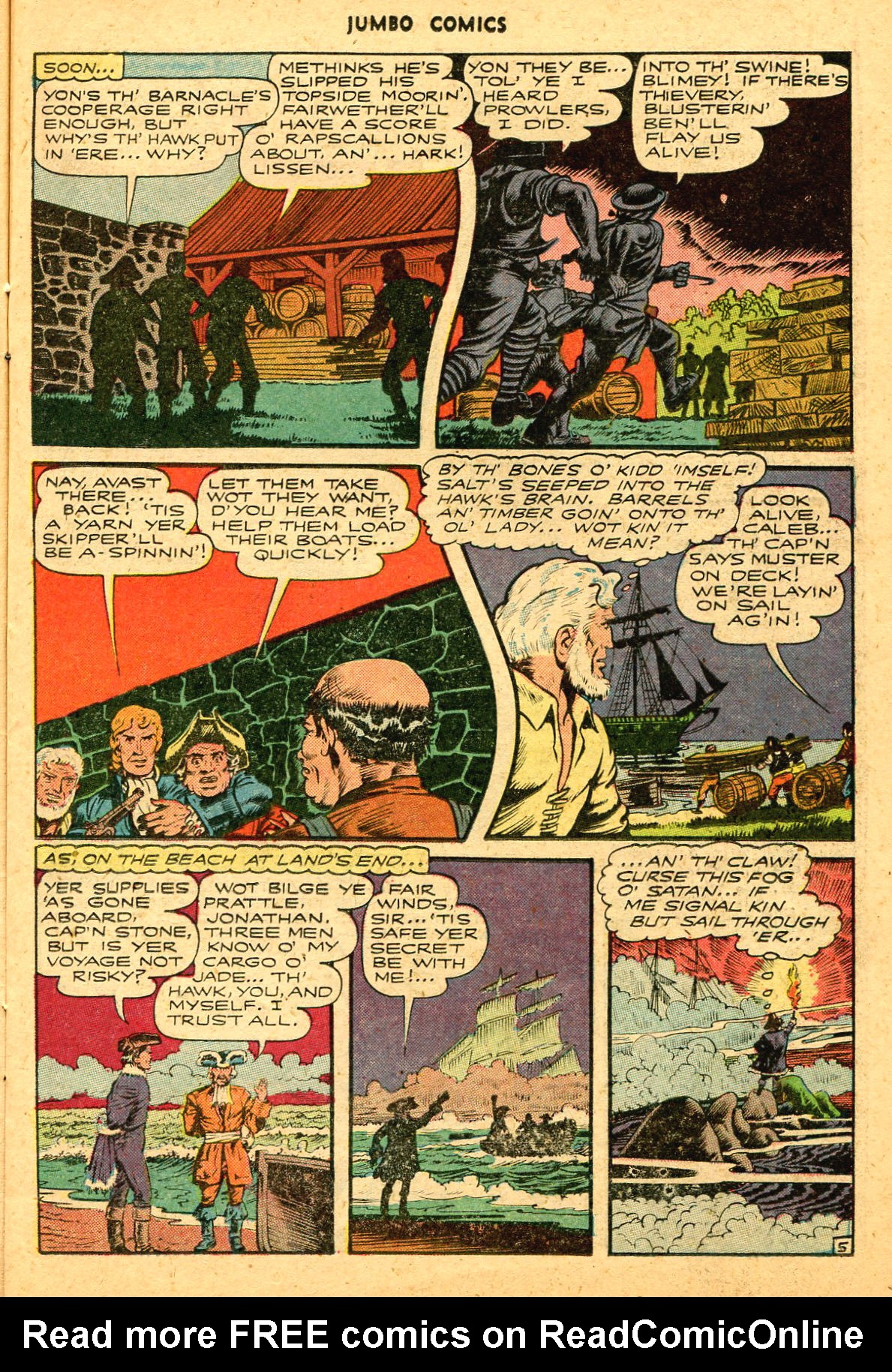 Read online Jumbo Comics comic -  Issue #101 - 18
