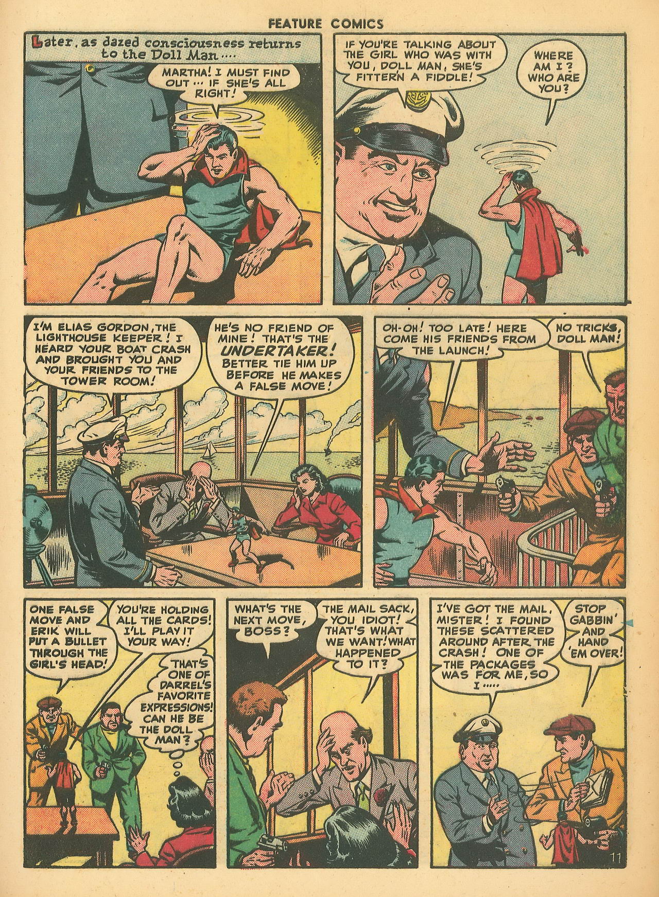 Read online Feature Comics comic -  Issue #111 - 13