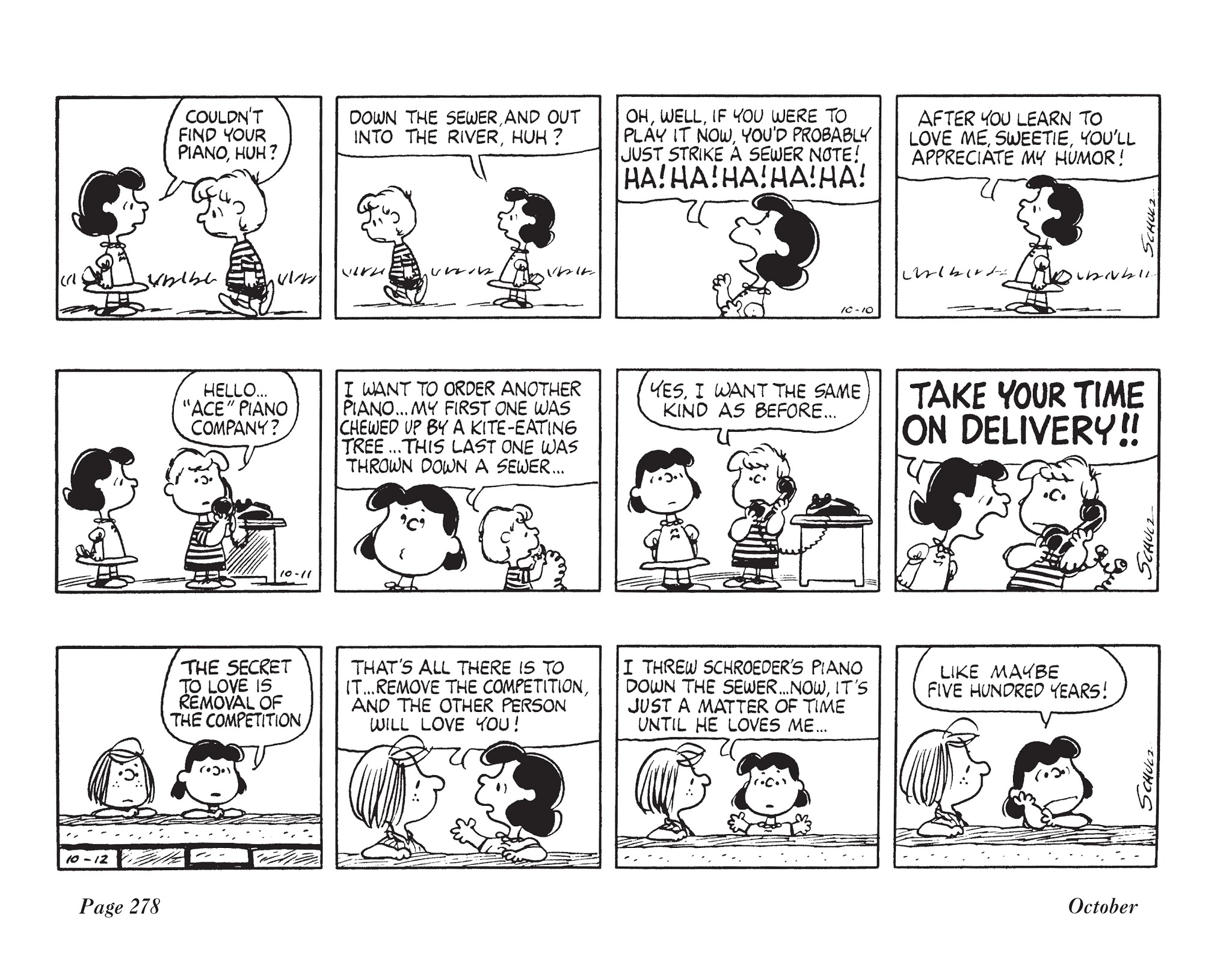 Read online The Complete Peanuts comic -  Issue # TPB 12 - 292