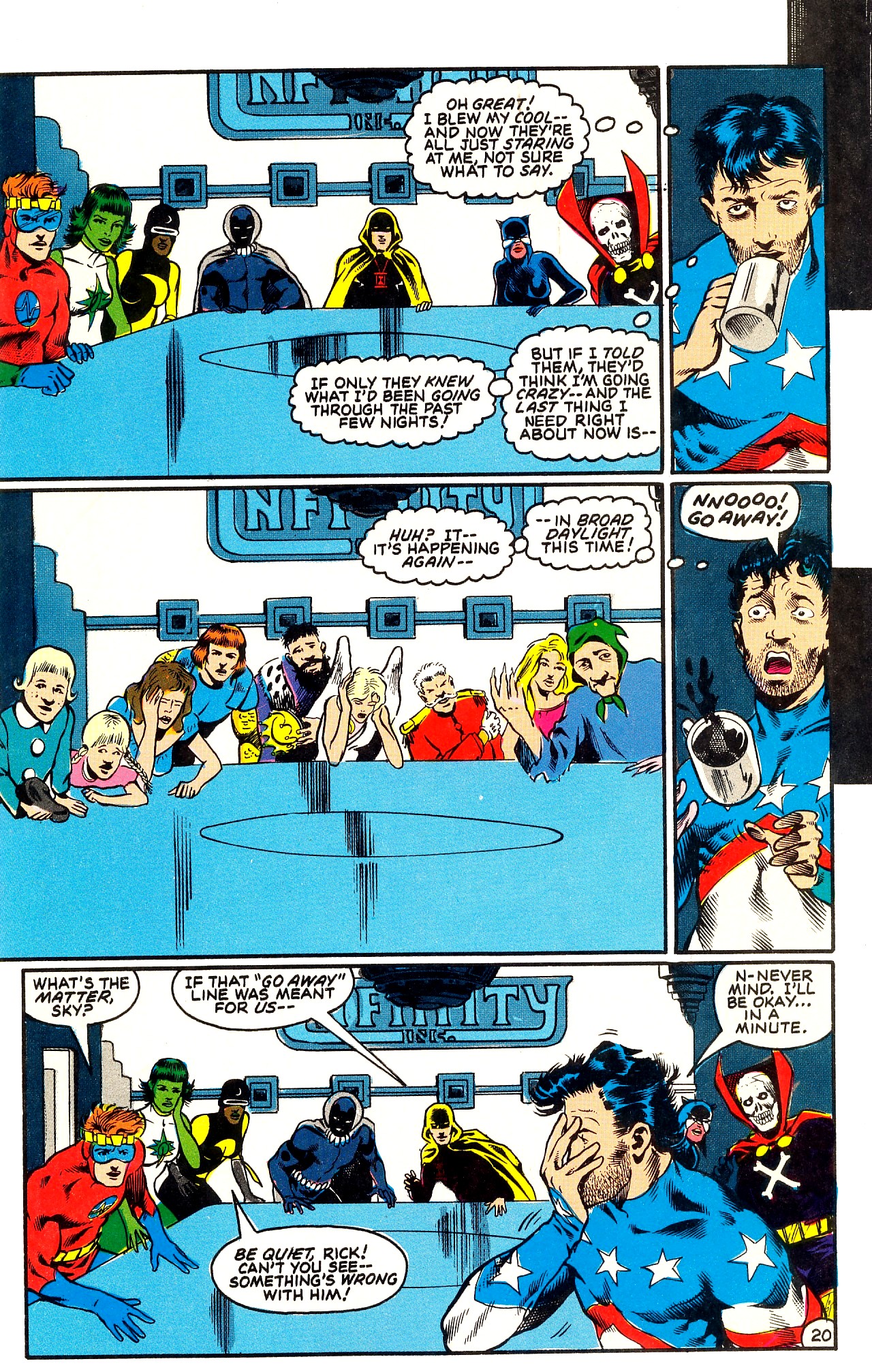 Read online Infinity Inc. (1984) comic -  Issue #49 - 25