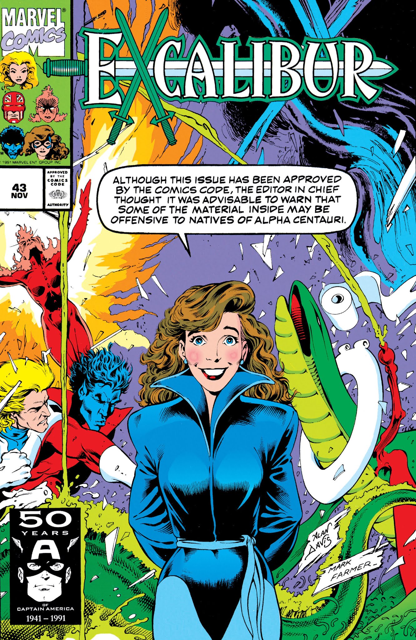 Read online Excalibur Visionaries: Alan Davis comic -  Issue # TPB 1 (Part 1) - 27