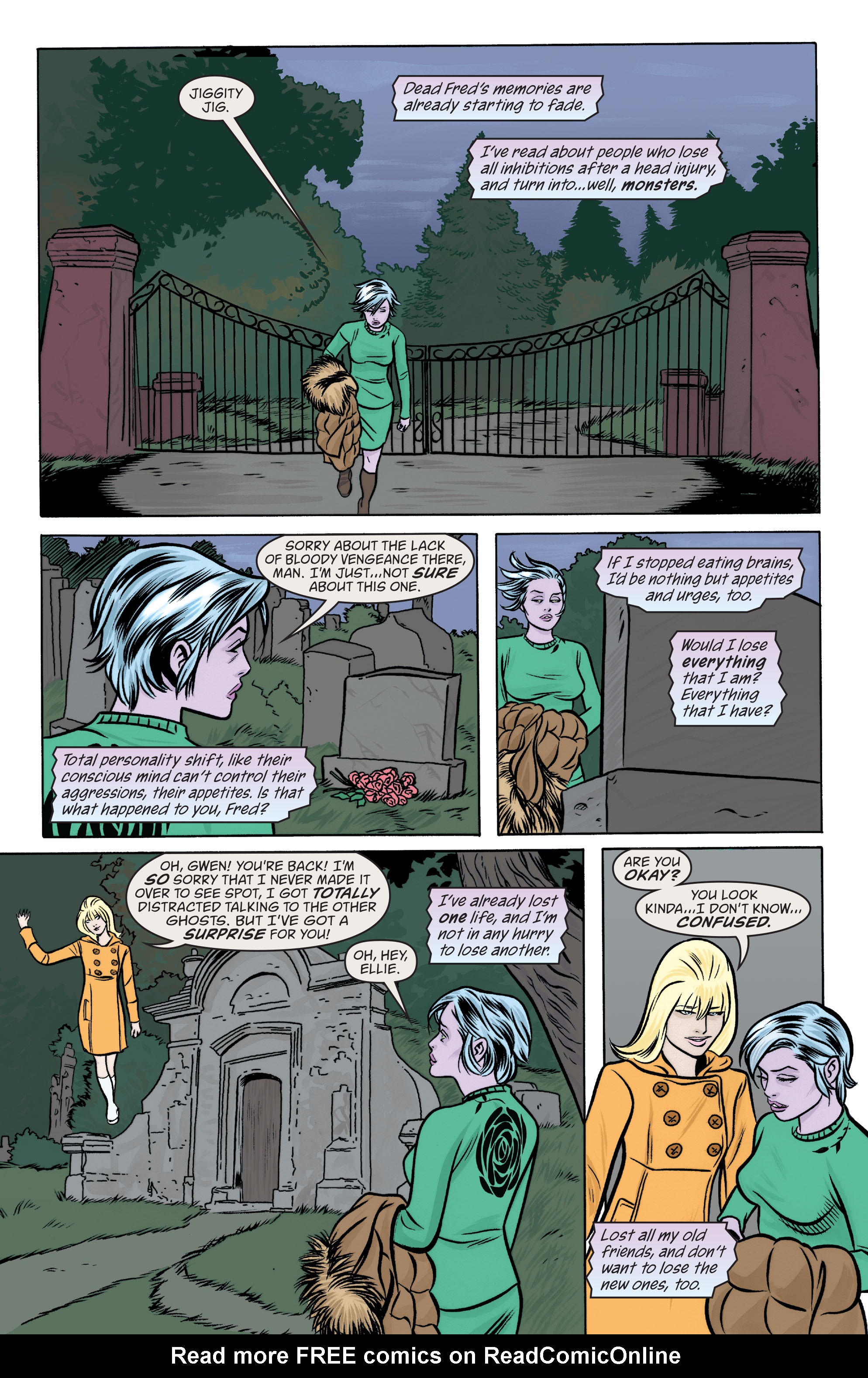 Read online iZombie comic -  Issue # _TPB 1 - Dead To the World - 119
