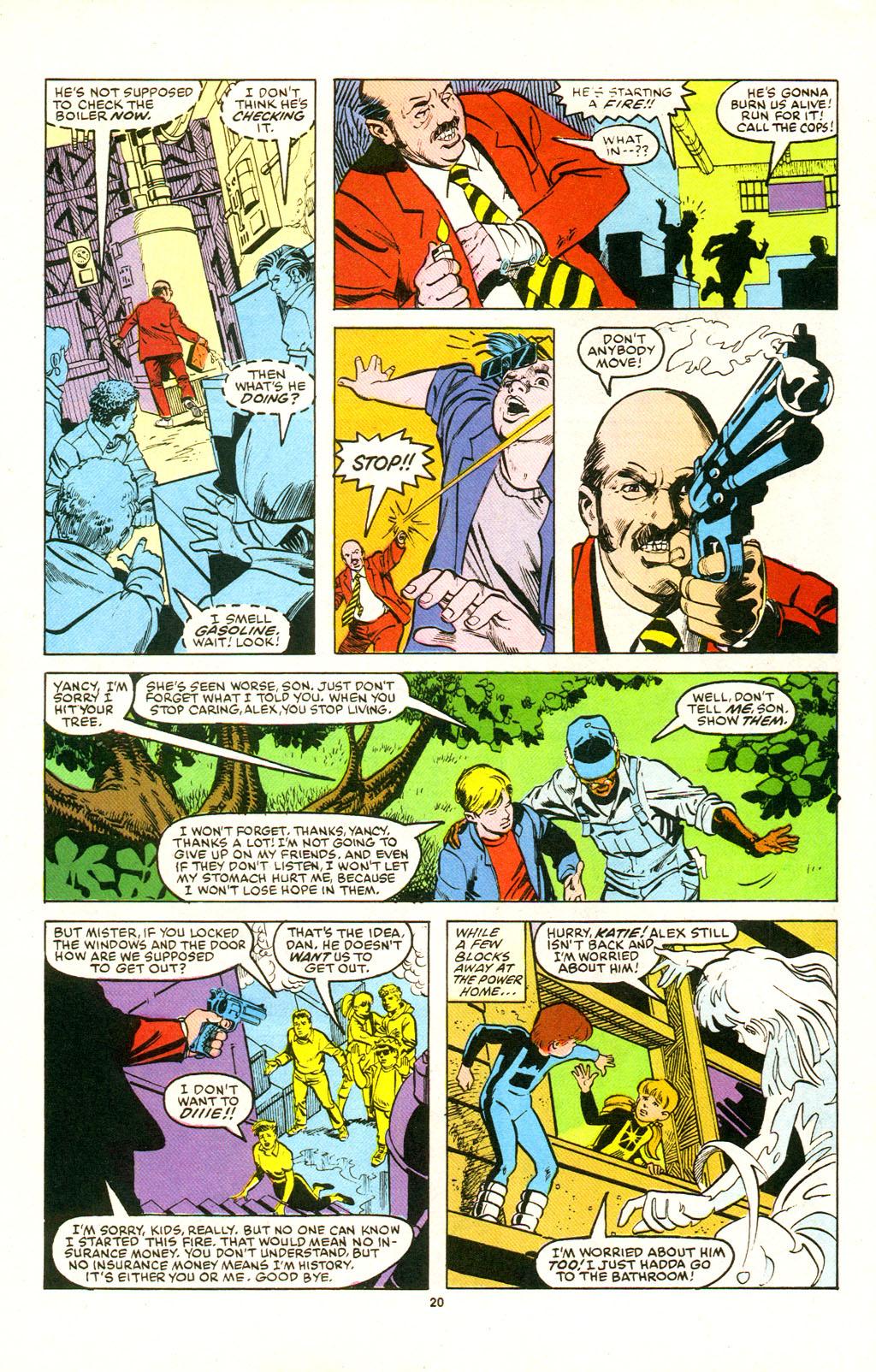 Read online Power Pack (1984) comic -  Issue #41 - 22