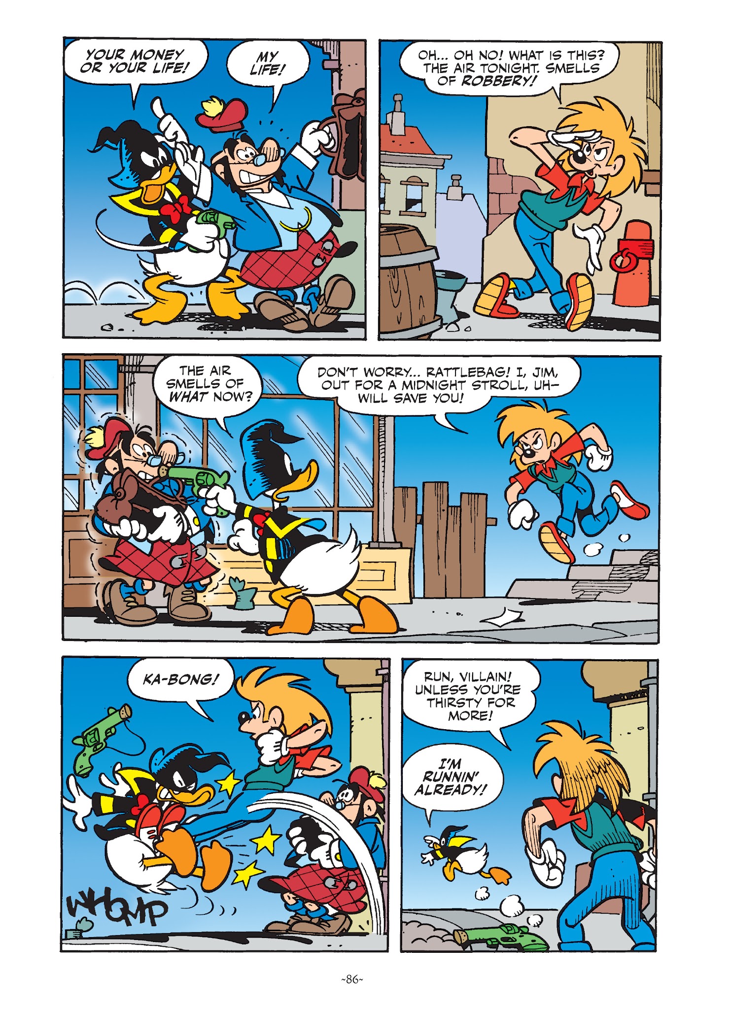 Read online Mickey and Donald: The Search For the Zodiac Stone comic -  Issue # TPB - 85