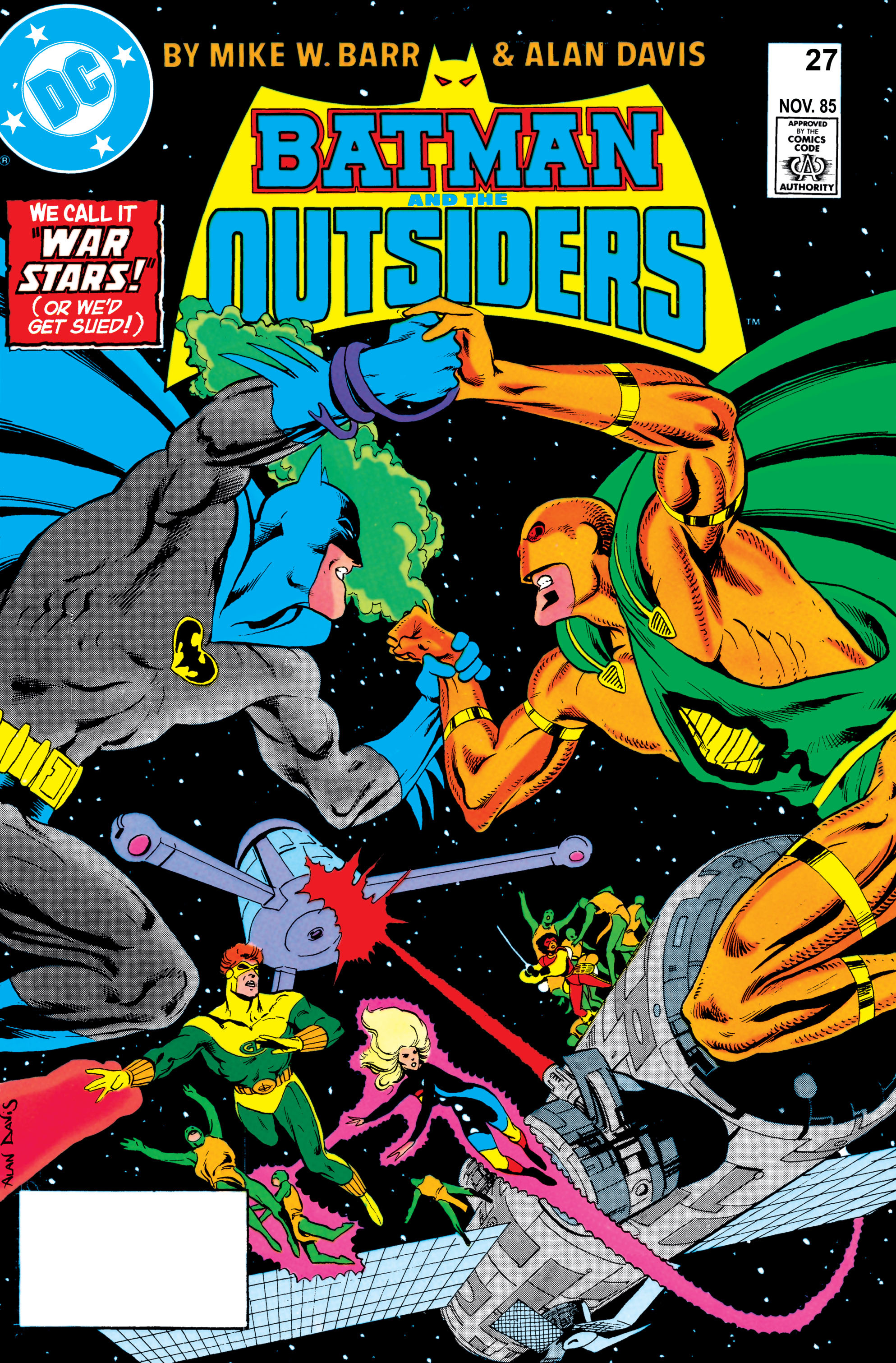 Read online Batman and the Outsiders (1983) comic -  Issue #27 - 1