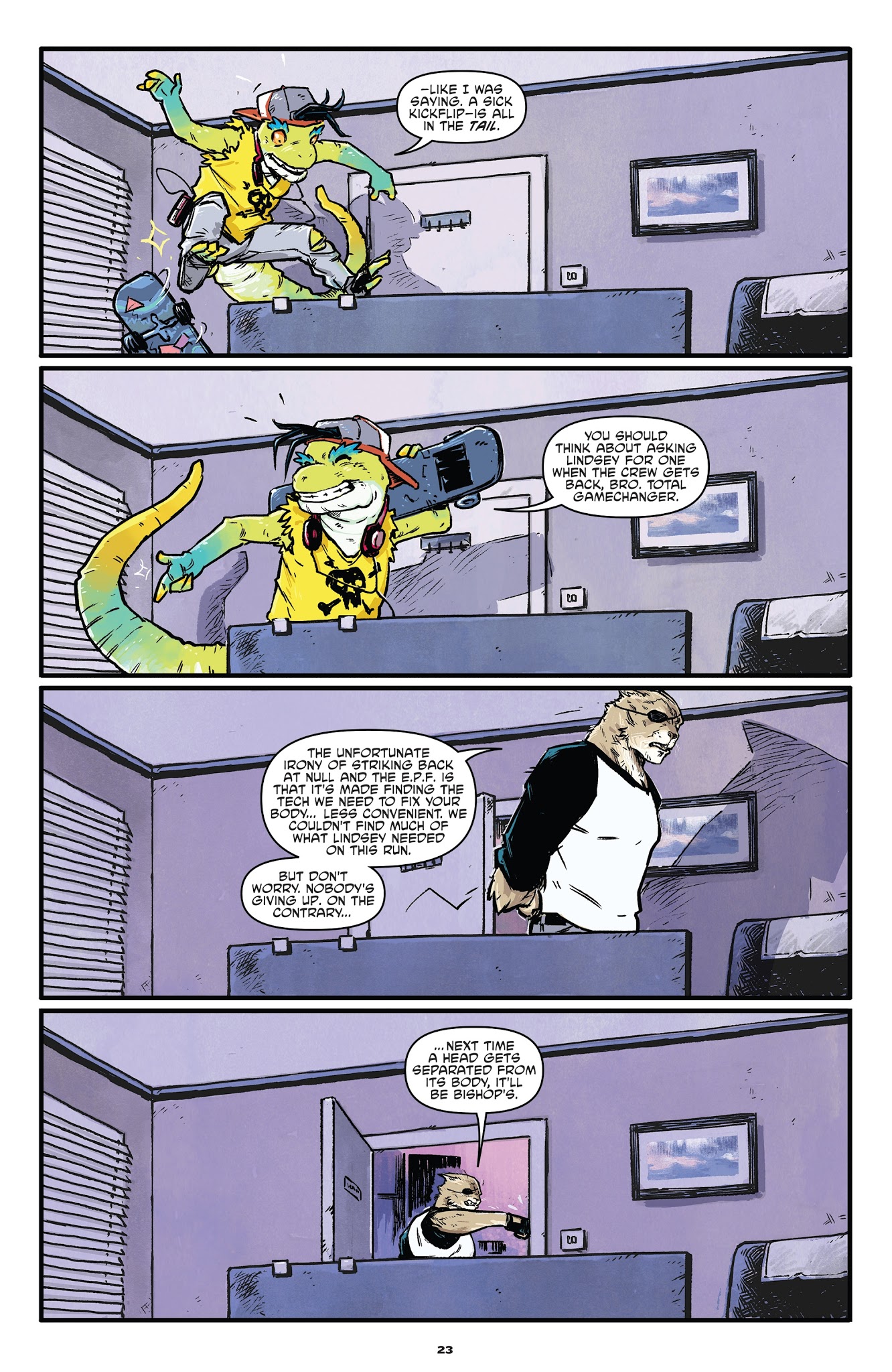 Read online Teenage Mutant Ninja Turtles Universe comic -  Issue #18 - 25