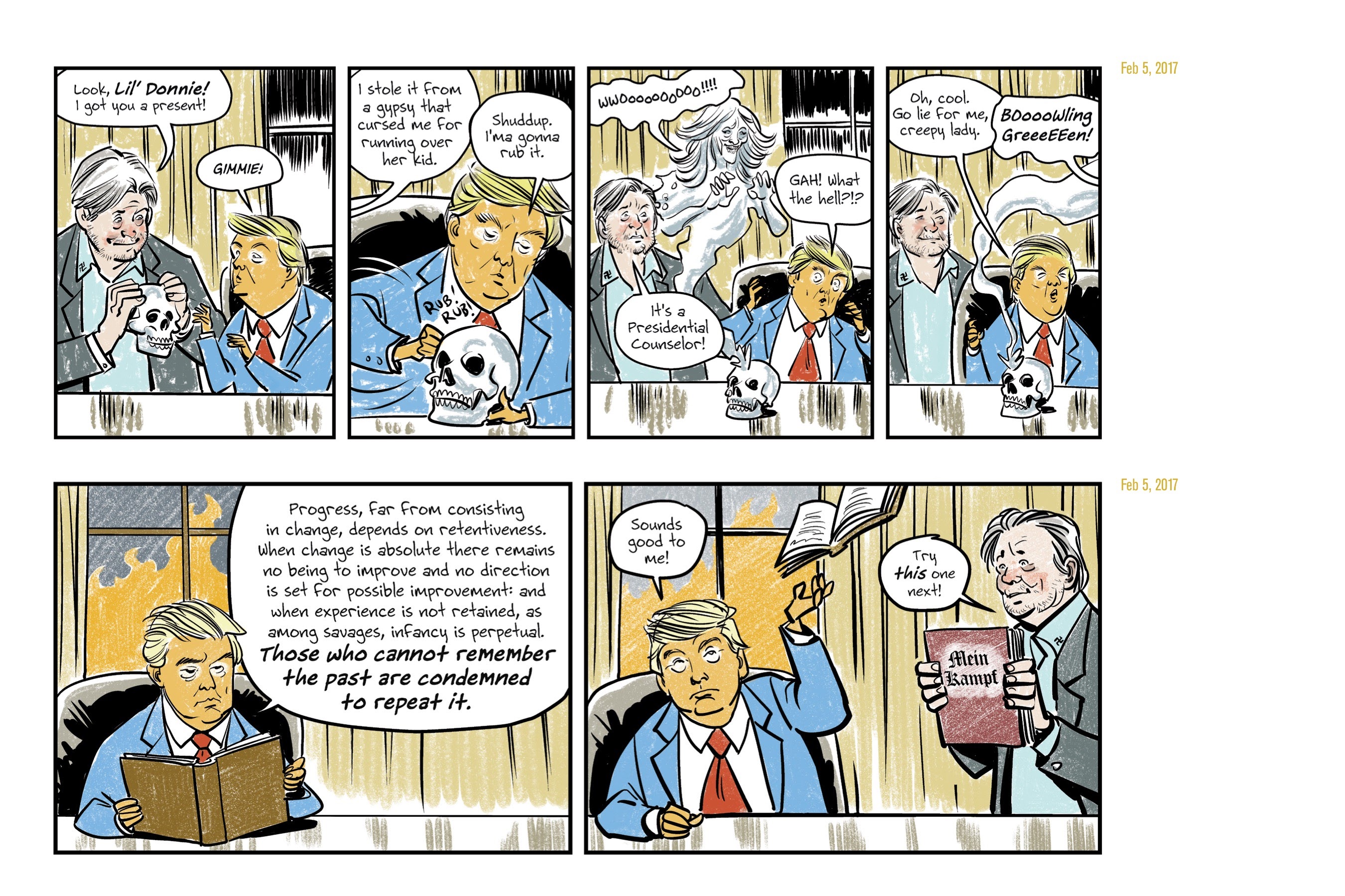 Read online Lil' Donnie: Executive Privilege comic -  Issue # TPB - 11