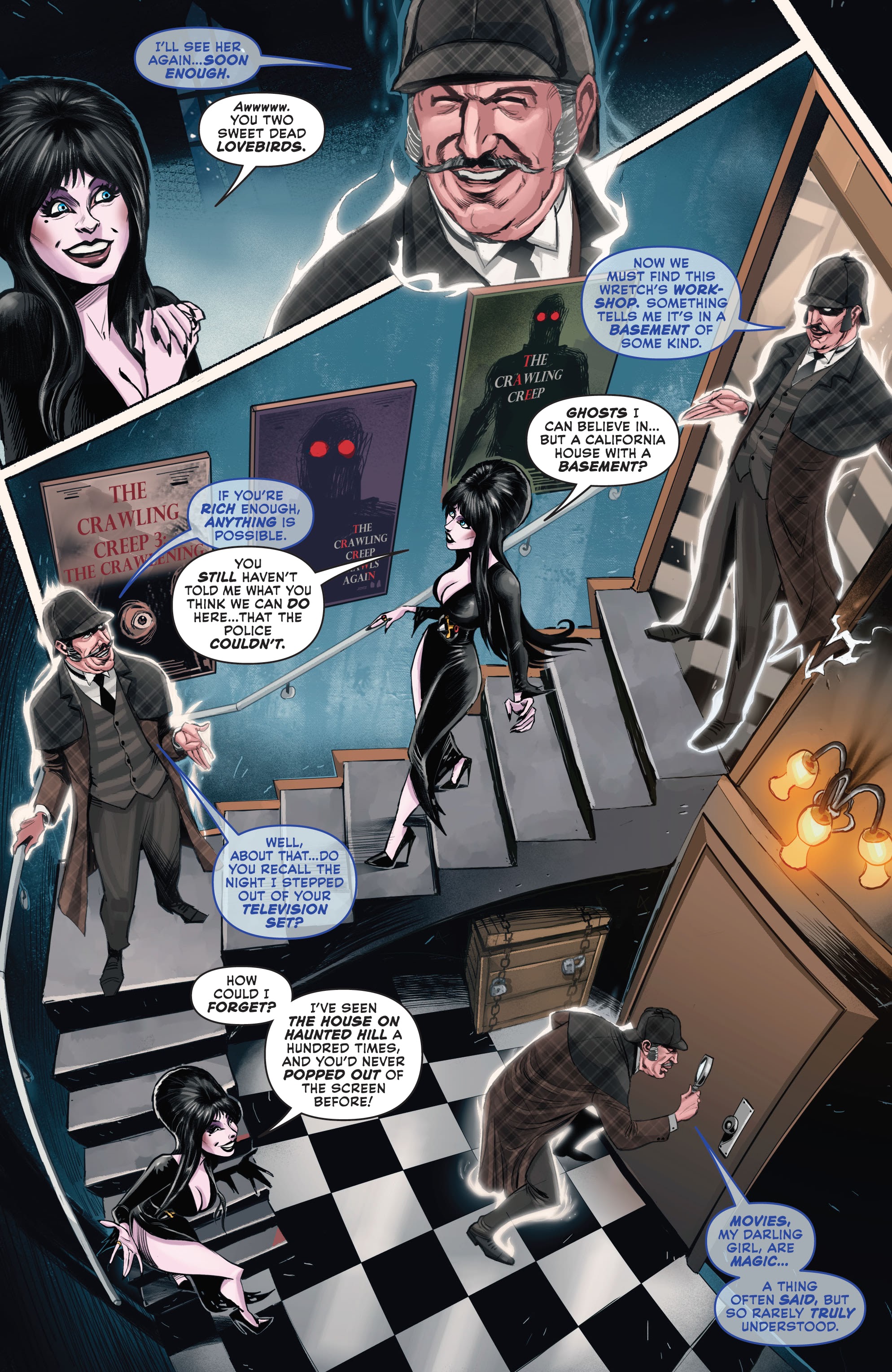 Read online Elvira Meets Vincent Price comic -  Issue #5 - 10