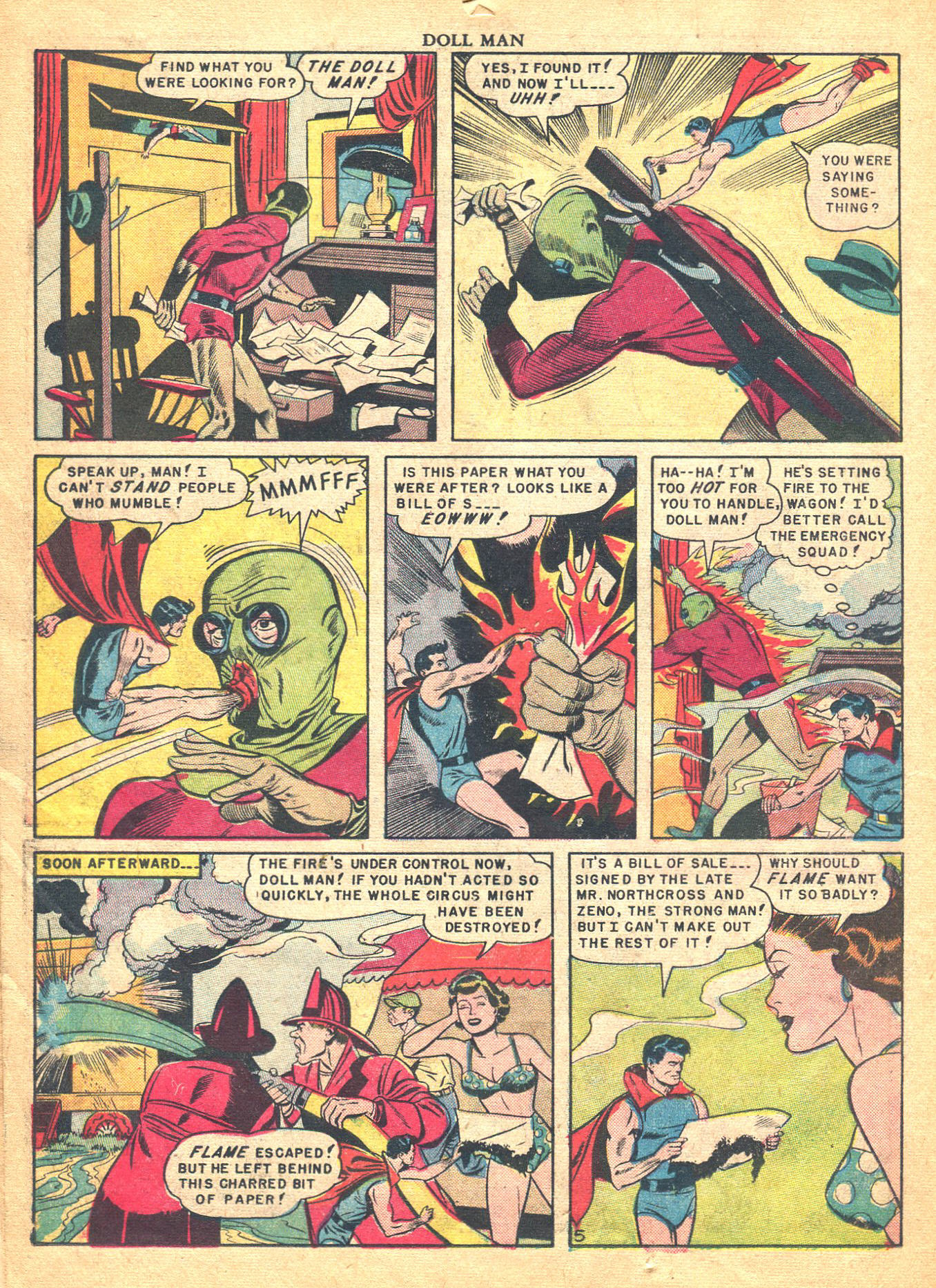 Read online Doll Man comic -  Issue #28 - 16