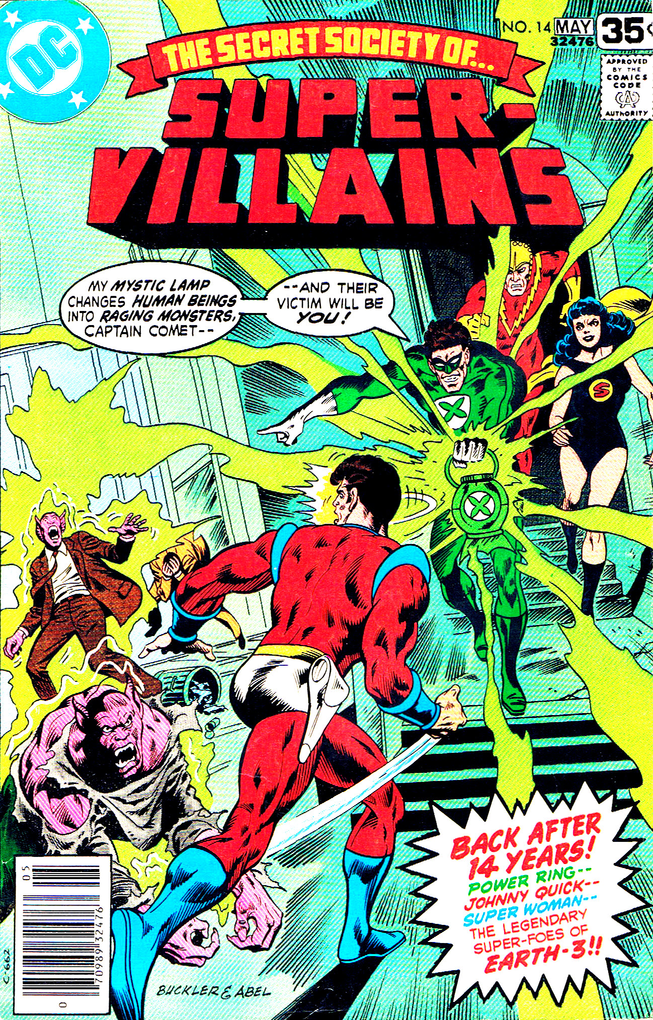 Read online Secret Society of Super-Villains comic -  Issue #14 - 1