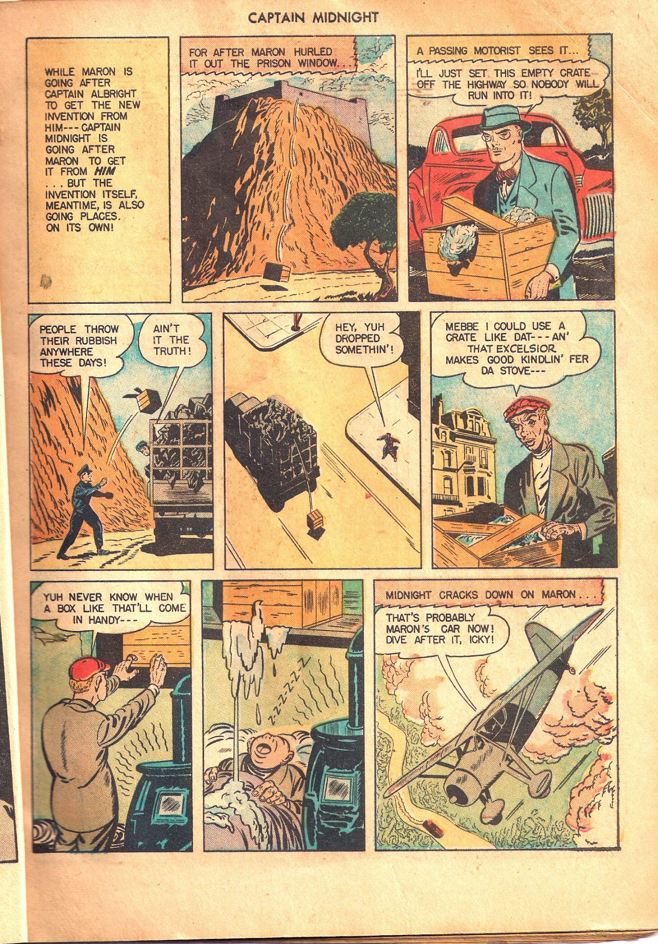 Read online Captain Midnight (1942) comic -  Issue #45 - 21