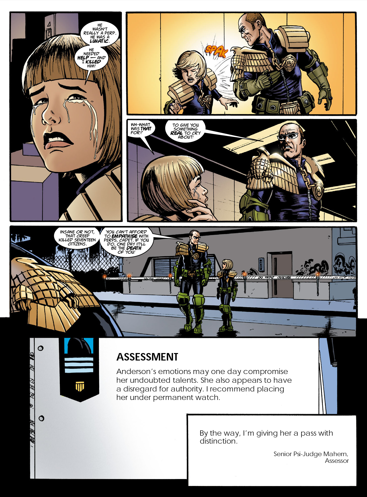 Read online Cadet Anderson: Teenage Kyx comic -  Issue # TPB - 11