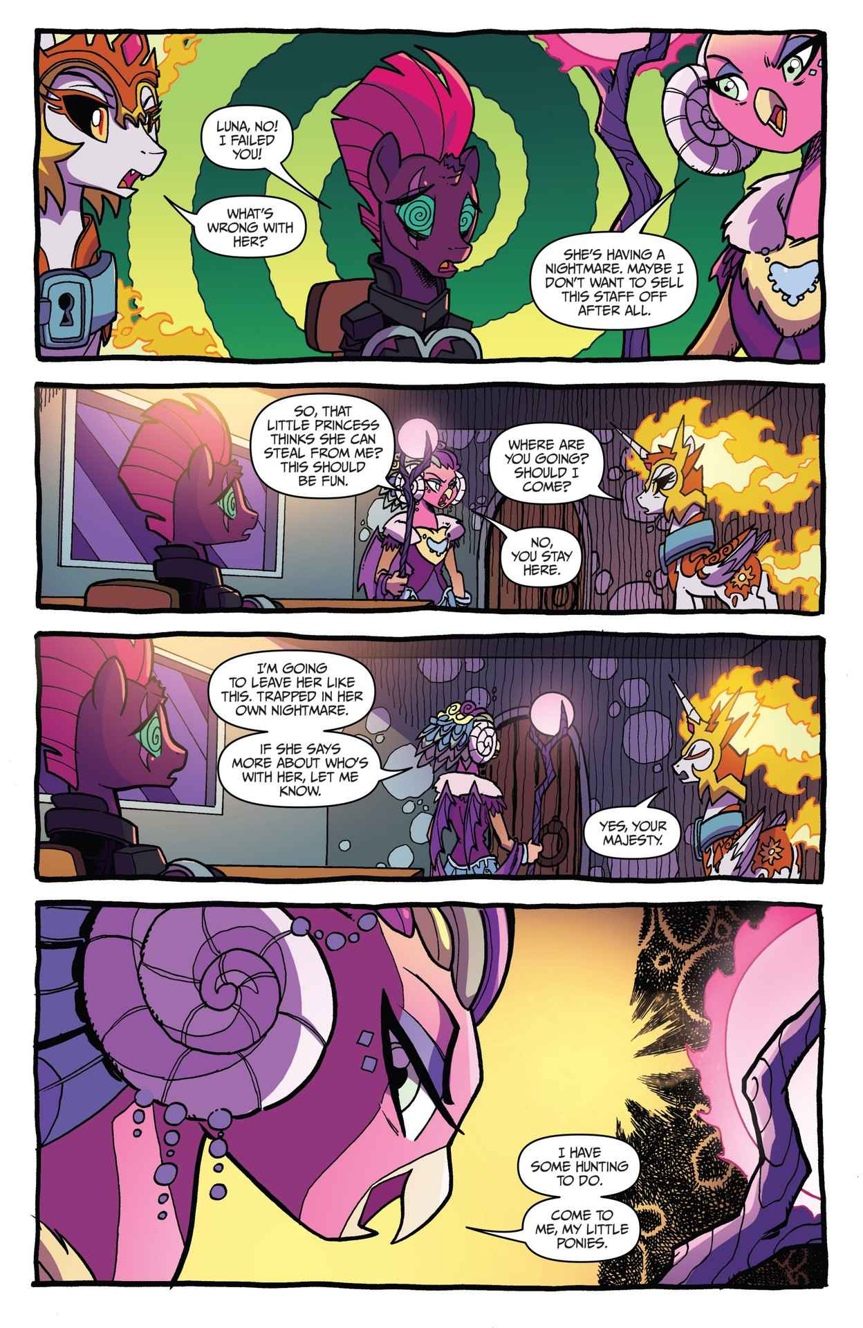 Read online My Little Pony: Nightmare Knights comic -  Issue #3 - 16