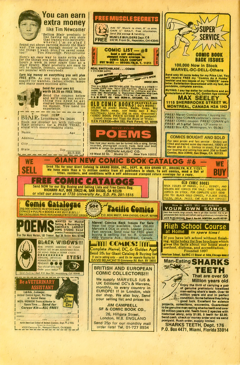 Read online Tomb of Darkness comic -  Issue #22 - 10