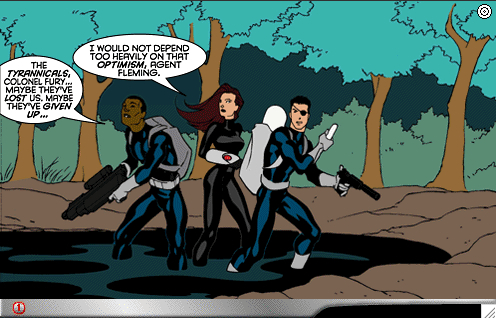 Read online Nick Fury/Black Widow: Jungle Warfare comic -  Issue #3 - 4